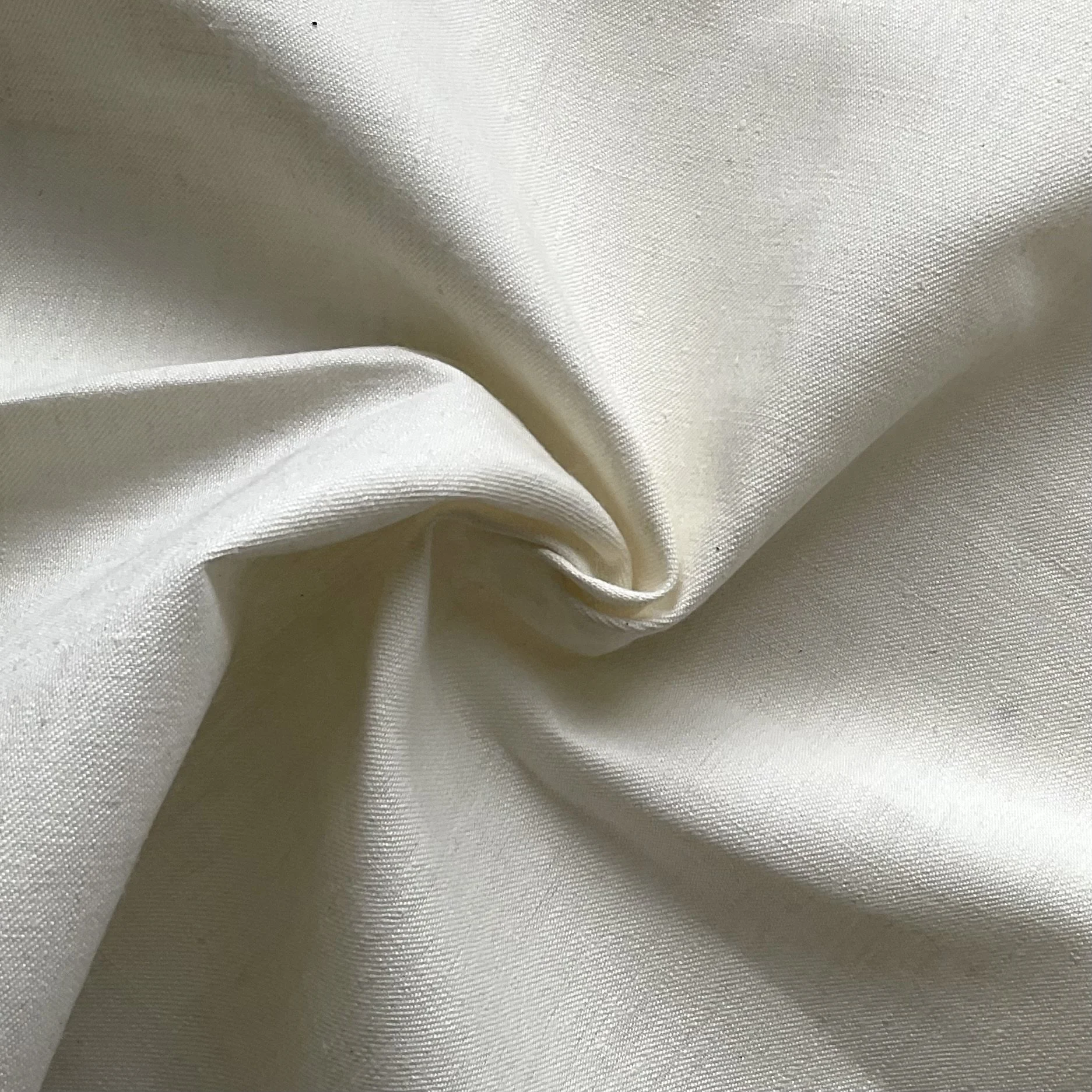 Cream Structural Heavy Woven Linen