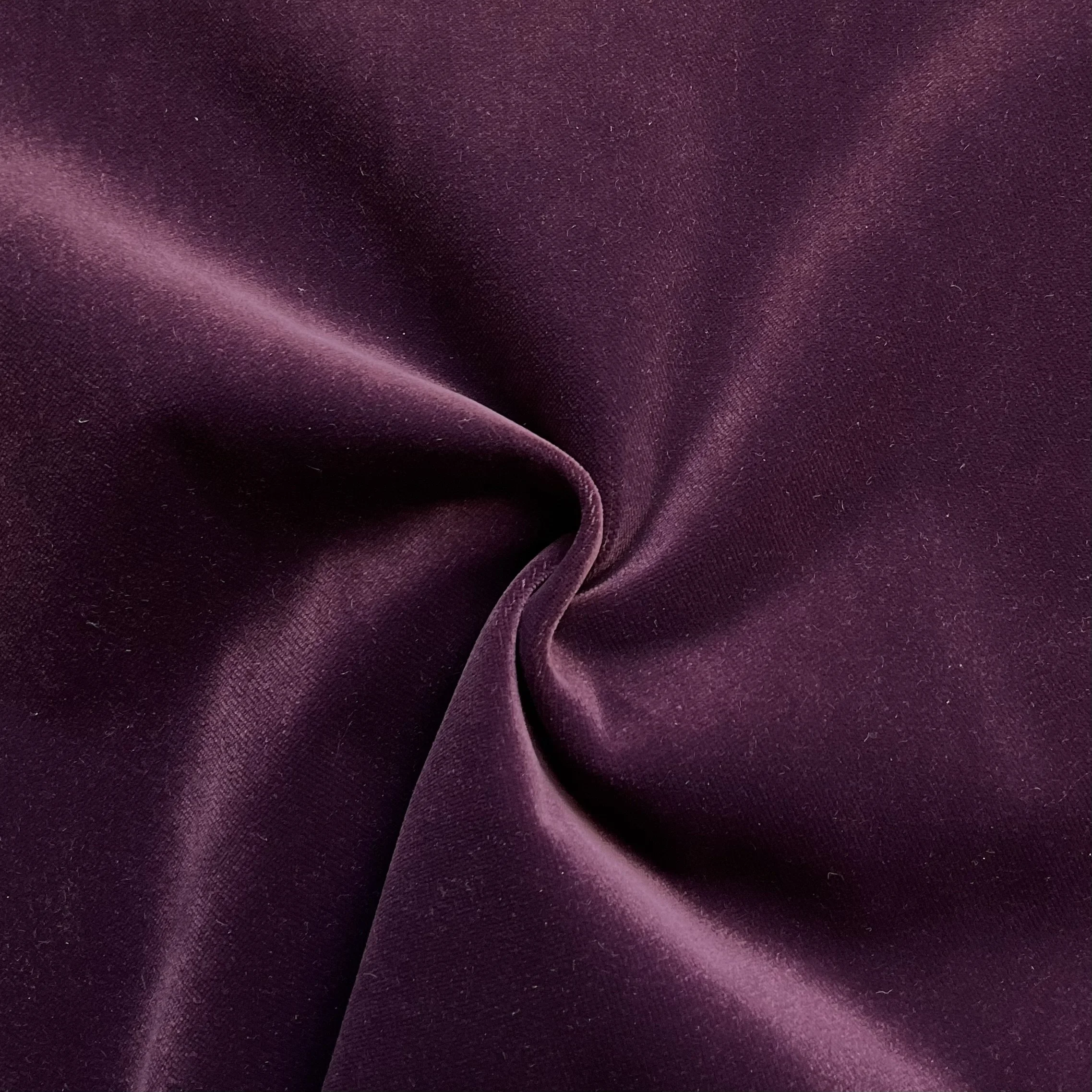Plum Mottled Heavy Velvet