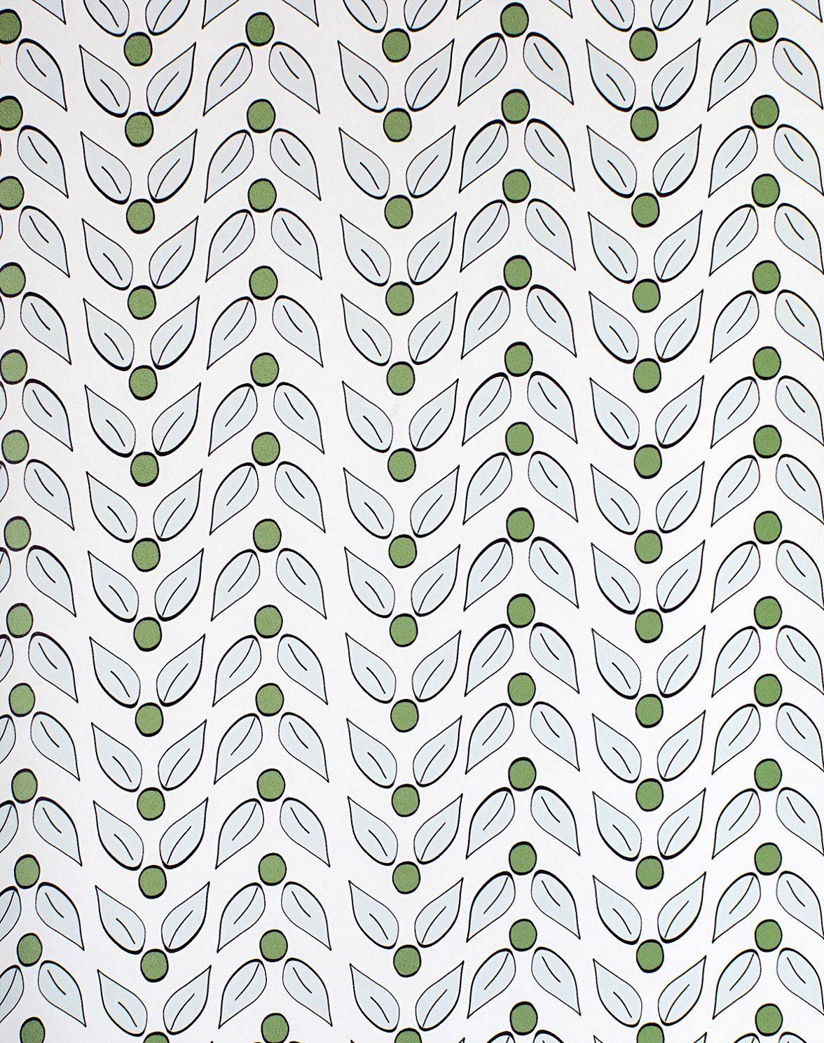 laurel lines on clay coated wallpaper