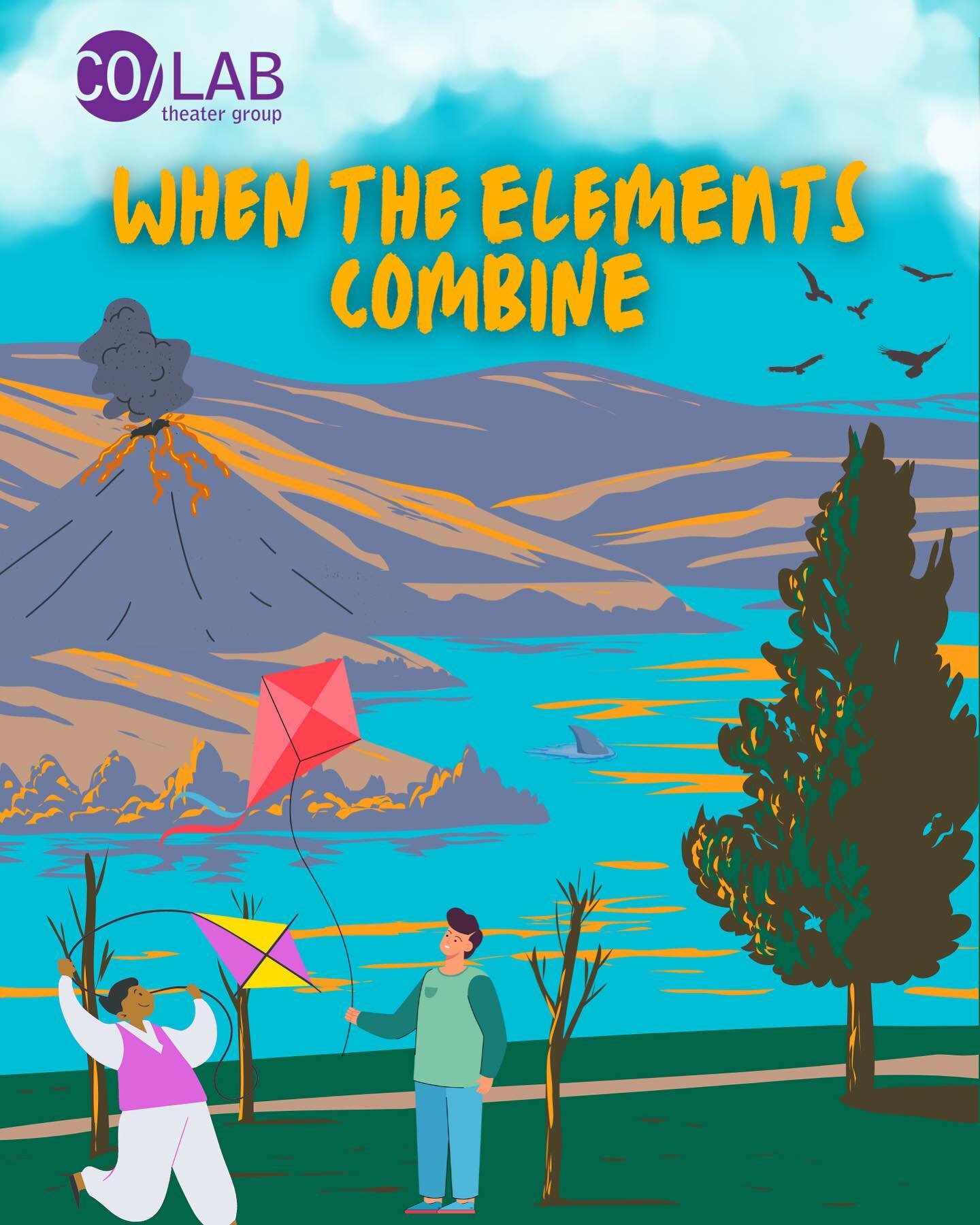 Tickets are on sale for our Spring ensemble showcase! Immerse yourselves in the wonders of nature as we explore earth, fire, air and water in WHEN THE ELEMENTS COMBINE. The Wednesday Ensemble Theater, Saturday Ensemble Theater, Musical Theater Ensemb