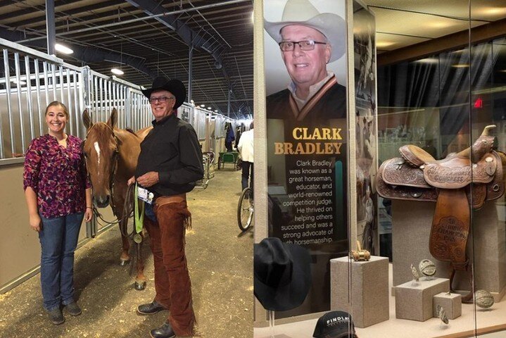 The late @ufindlay riding instructor and coach, Clark Bradley, was posthumously inducted into the @officialaqha Hall of Fame, receiving one of the highest honors bestowed in the equestrian industry.
.
.
.
.
#MemberoftheWeek #MotW #UFindlay #FindlayOH