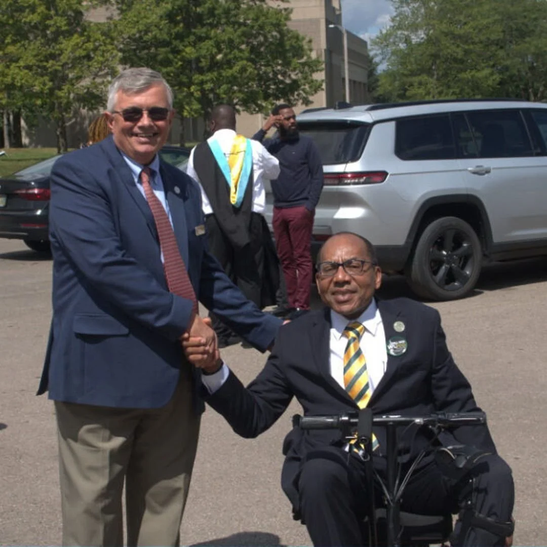 #MotW 📚✨ A record-breaking year at @wilberforce_u! The university welcomed its largest freshman class in 24 years&mdash;a powerful sign of growth and transformation. 🙌 To celebrate, Mayor Will Urschel of Xenia joined the Opening Convocation to cong