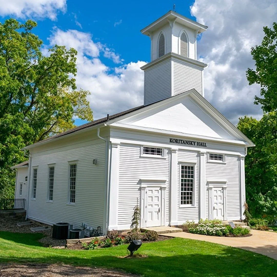 DYK: Koritansky Hall on @hiramcollege's campus was once a church where President James A. Garfield delivered sermons as a minister. The building was relocated from Mecca, Ohio, to the Hiram campus in 2007 and is used by students in the Garfield Cente