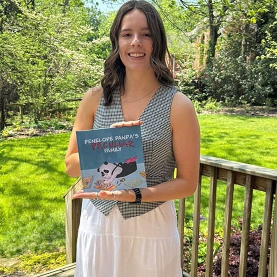 DYK: Recent @cedarville University graduate Rebecca Robinson authored the children's book &quot;Penelope Panda's Peculiar Family.&quot; The story gives voice to the complex emotions that siblings of children with disabilities can experience, which is