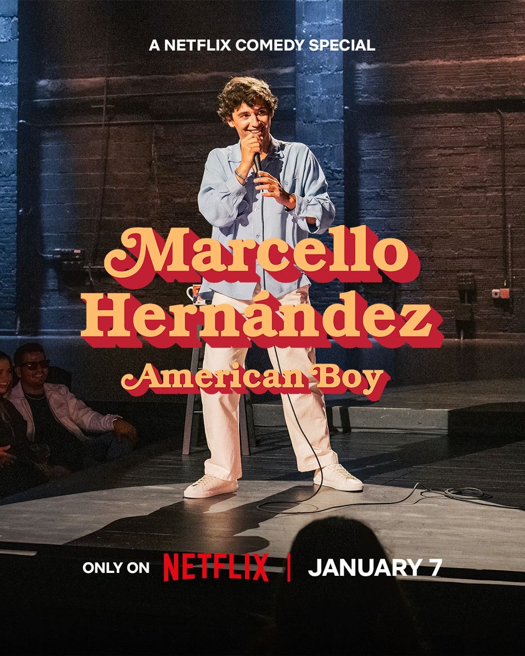 DYK: Marcello Hern&aacute;ndez, @johncarrollu's funniest alum, will debut his @netflix comedy special, "American Boy," on Wednesday, Jan. 7. After graduating from John Carroll, Hern&aacute;ndez grew in popularity as a cast member on @nbcsnl