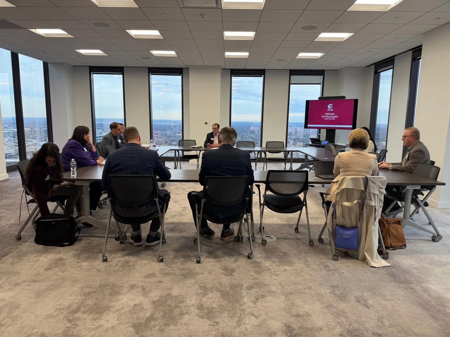 Today, AICUO is welcoming member institutions' chief financial officers to a roundtable to exchange ideas on important challenges, including revenue diversification, investing in evolving technology, pricing strategies in a changing landscape, and mo
