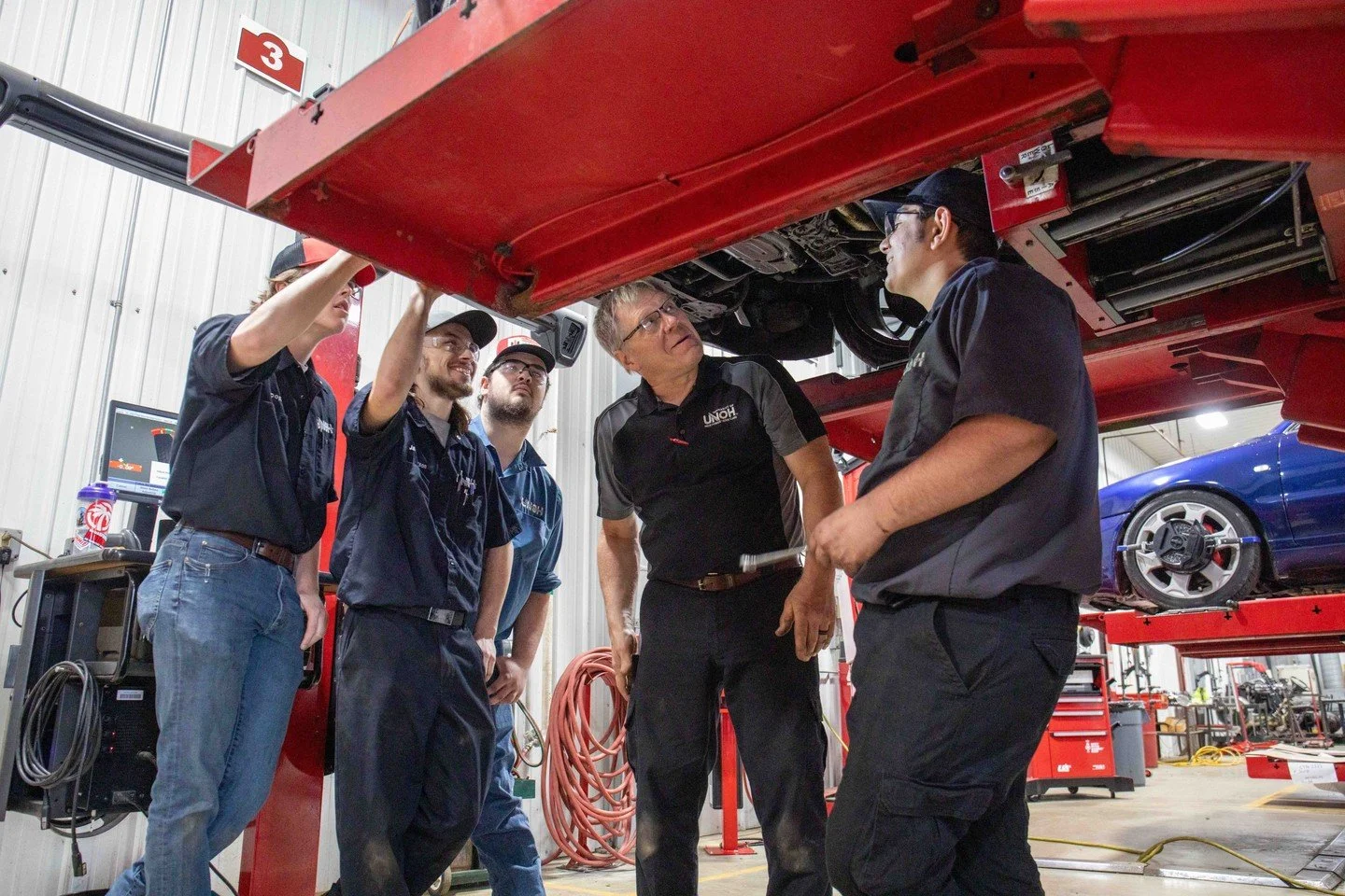 At @unoh_edu, the tech programs are built for doing, not just watching.

With small class sizes and 70% hands-on learning, students work directly with the tools, equipment, and technology they&rsquo;ll use in their careers. The experienced instructor