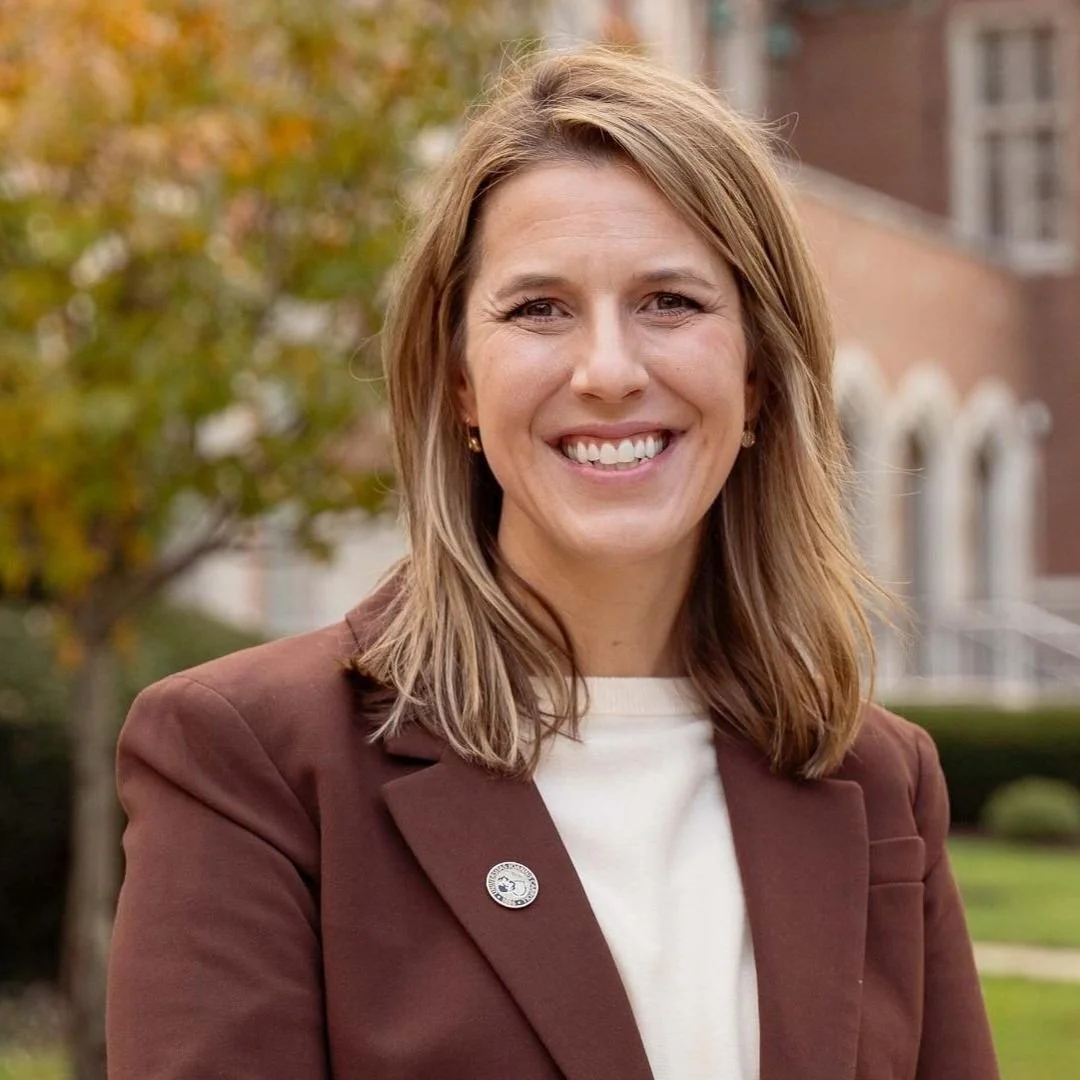 Today, @johncarrollu begins a new chapter with Carolyn Noll Sorg assuming the presidency. She previously served as the university's vice president for enrollment and marketing. AICUO looks forward to working with you in your new role, Ms. President!