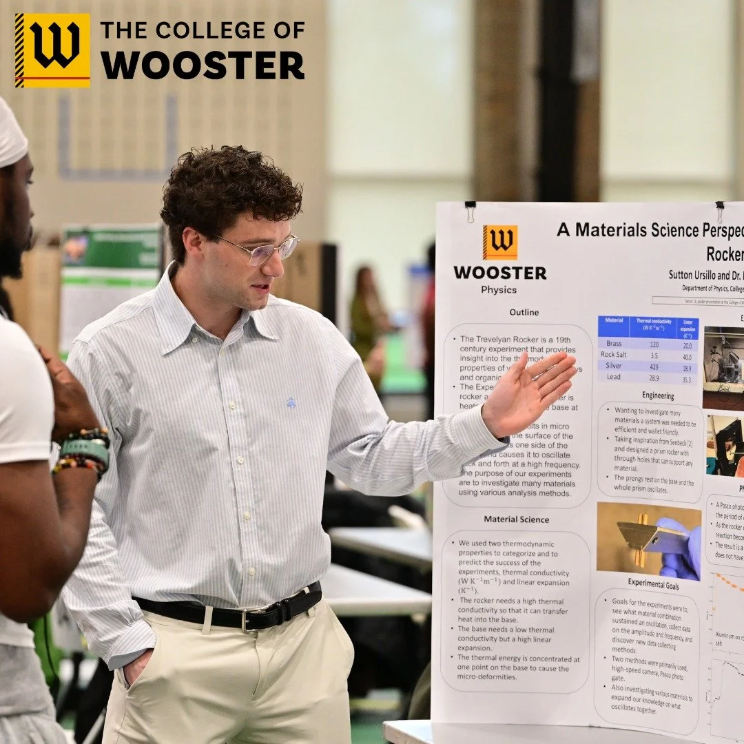 #MotW At @wooinsider, every student chooses an Independent Study project on a topic they are passionate about, under the guidance of a dedicated faculty mentor. The strength of Wooster&rsquo;s undergraduate research program was recognized in the top 