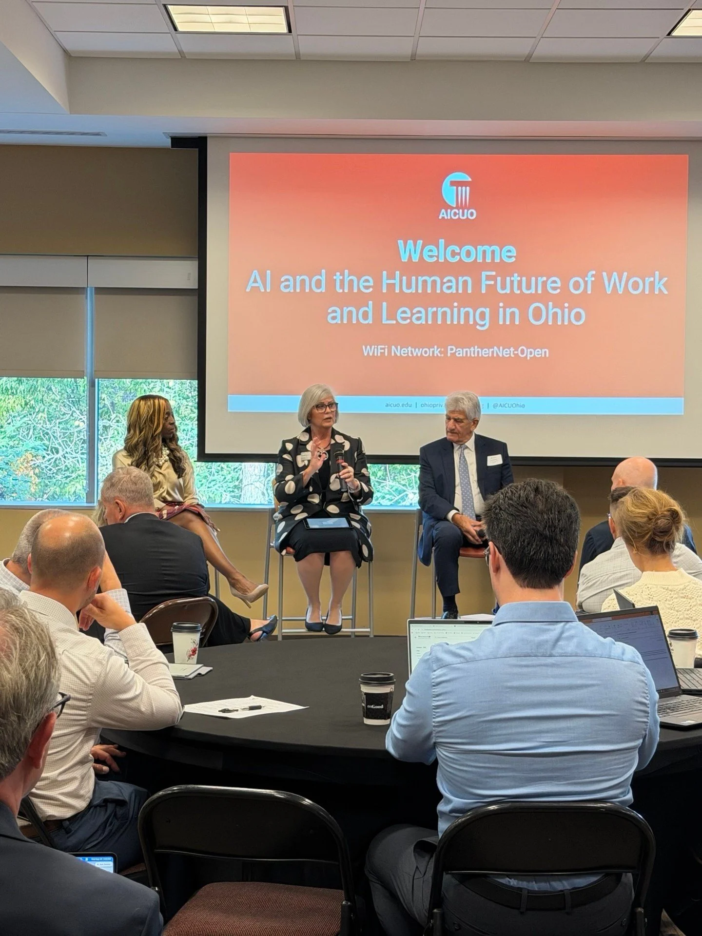 Thank you to the presidential panel for joining us to discuss the impact of Super Intelligence and the trends affecting higher education. Your insights will help us all navigate our sector while responsibly and effectively implementing this new techn