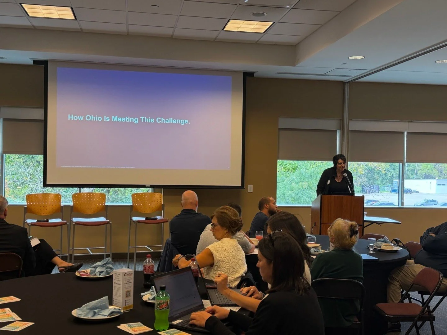 We were pleased to welcome @jobsohio as a keynote speaker to discuss how Super Intelligence (SI) will shape Ohio's future workforce. AICUO's membership prides itself on preparing students to enter our state's workforce as skilled professionals. Under