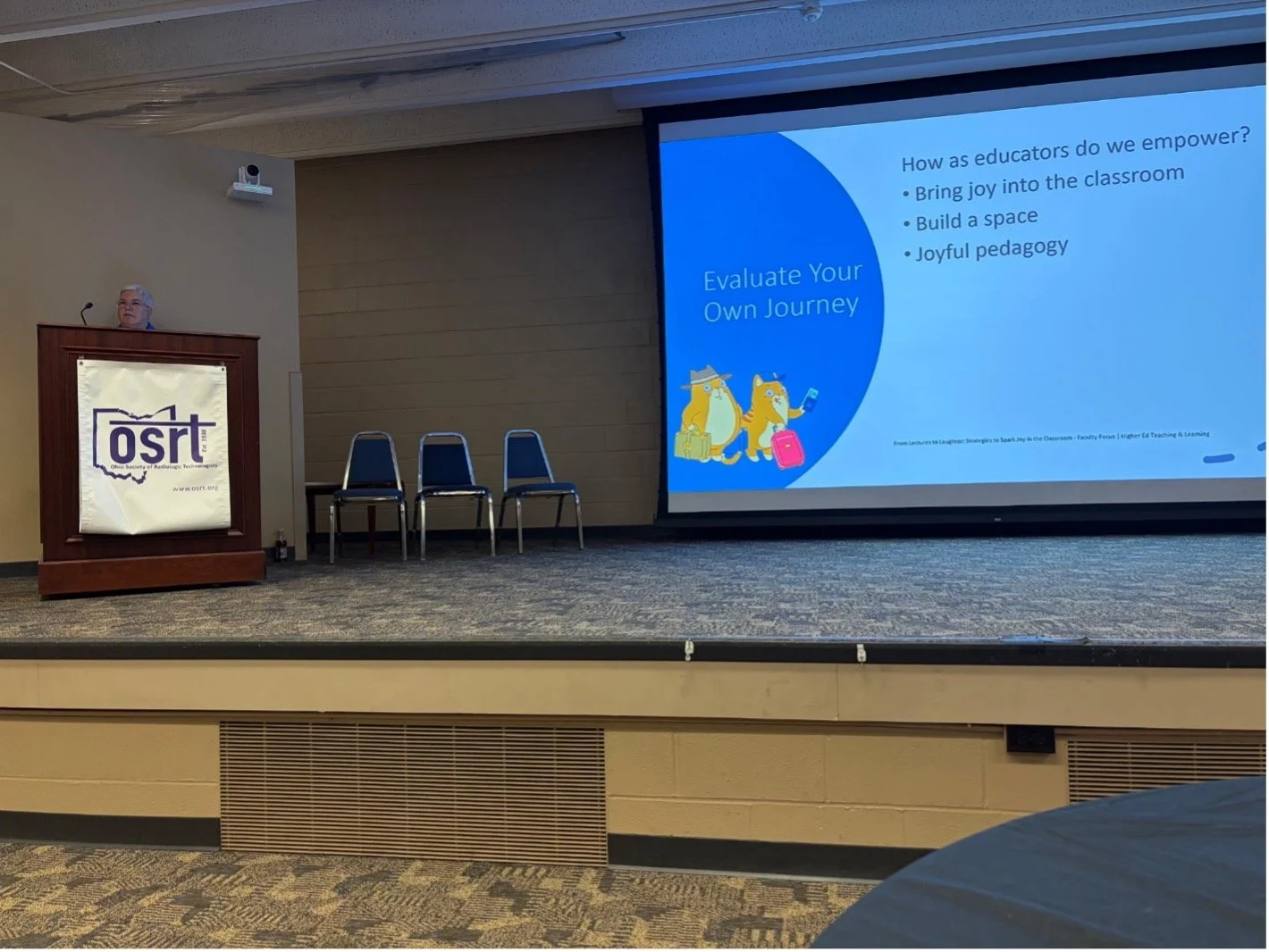 #MotW @aultman_college faculty members Bonnie Link and Robin Williams took the stage at the Ohio Society of Radiologic Technology&rsquo;s 85th Annual Meeting, bringing fresh perspectives and valuable insights to fellow professionals.

Robin explored 