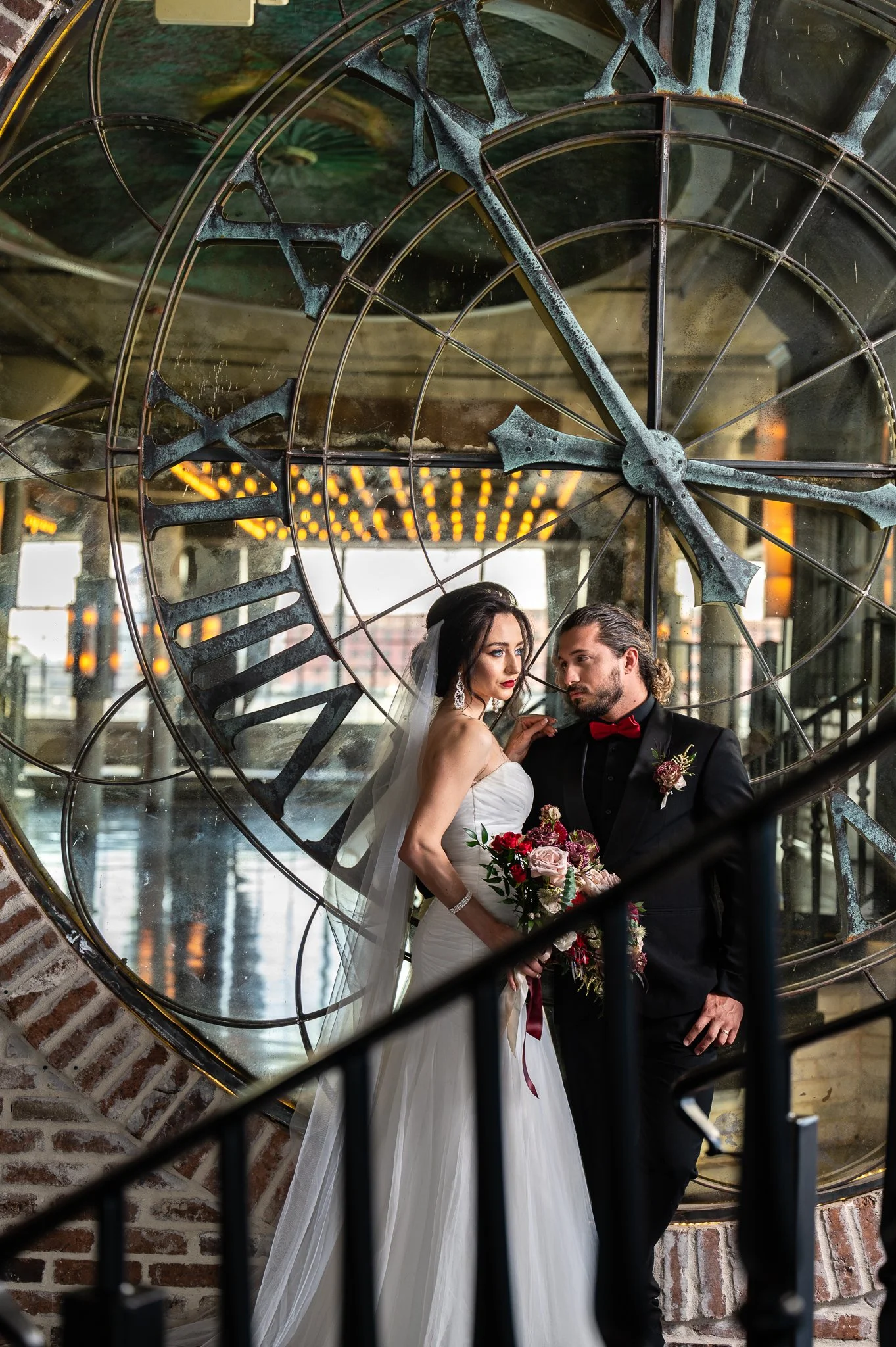 A Unique Wedding - Couple Wedding Photos at The Astorian - Houston TX