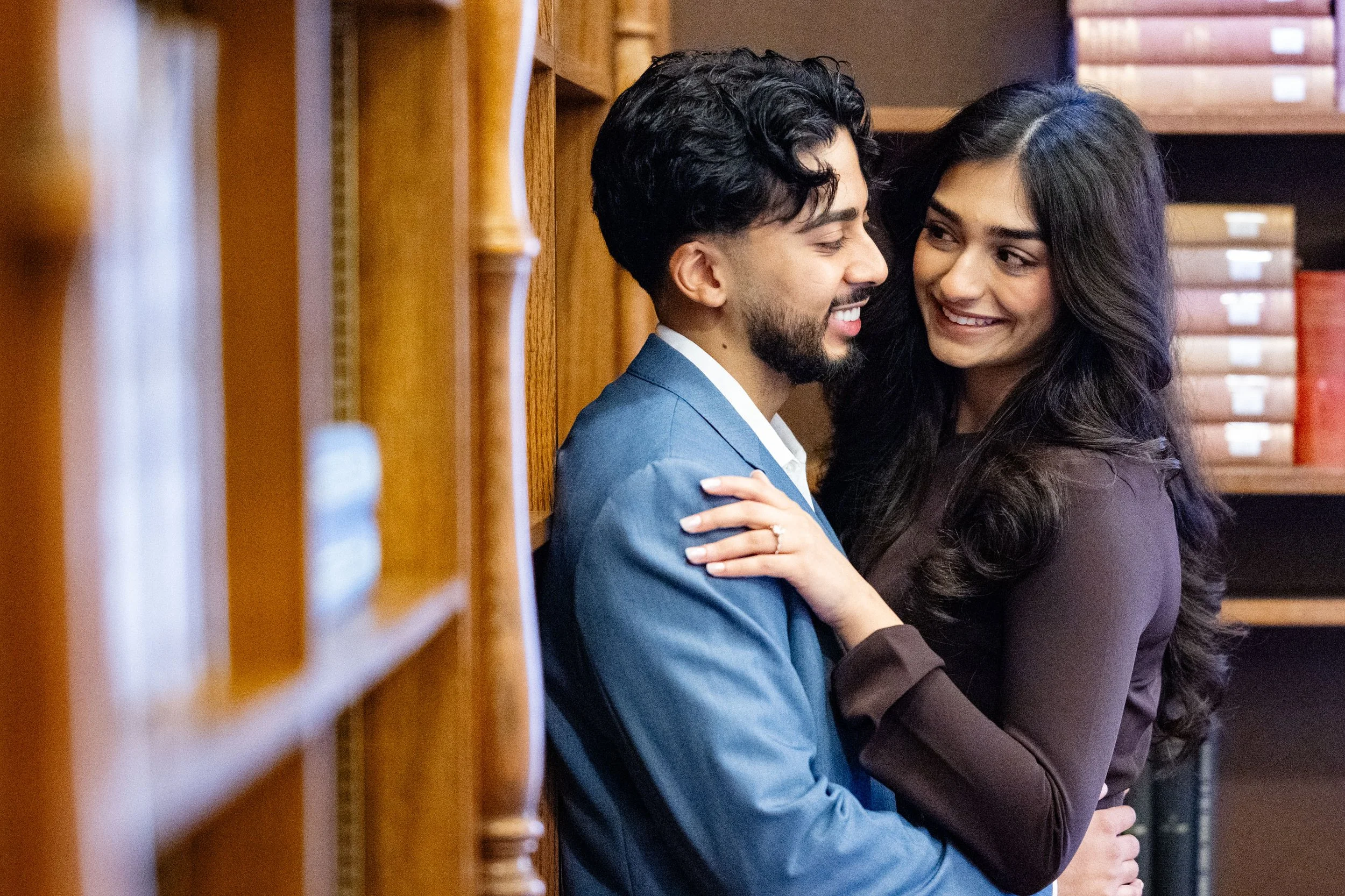 Julia Ideson Building Engagement Photos - Houston TX - David Baker Studios LLC-51.JPG