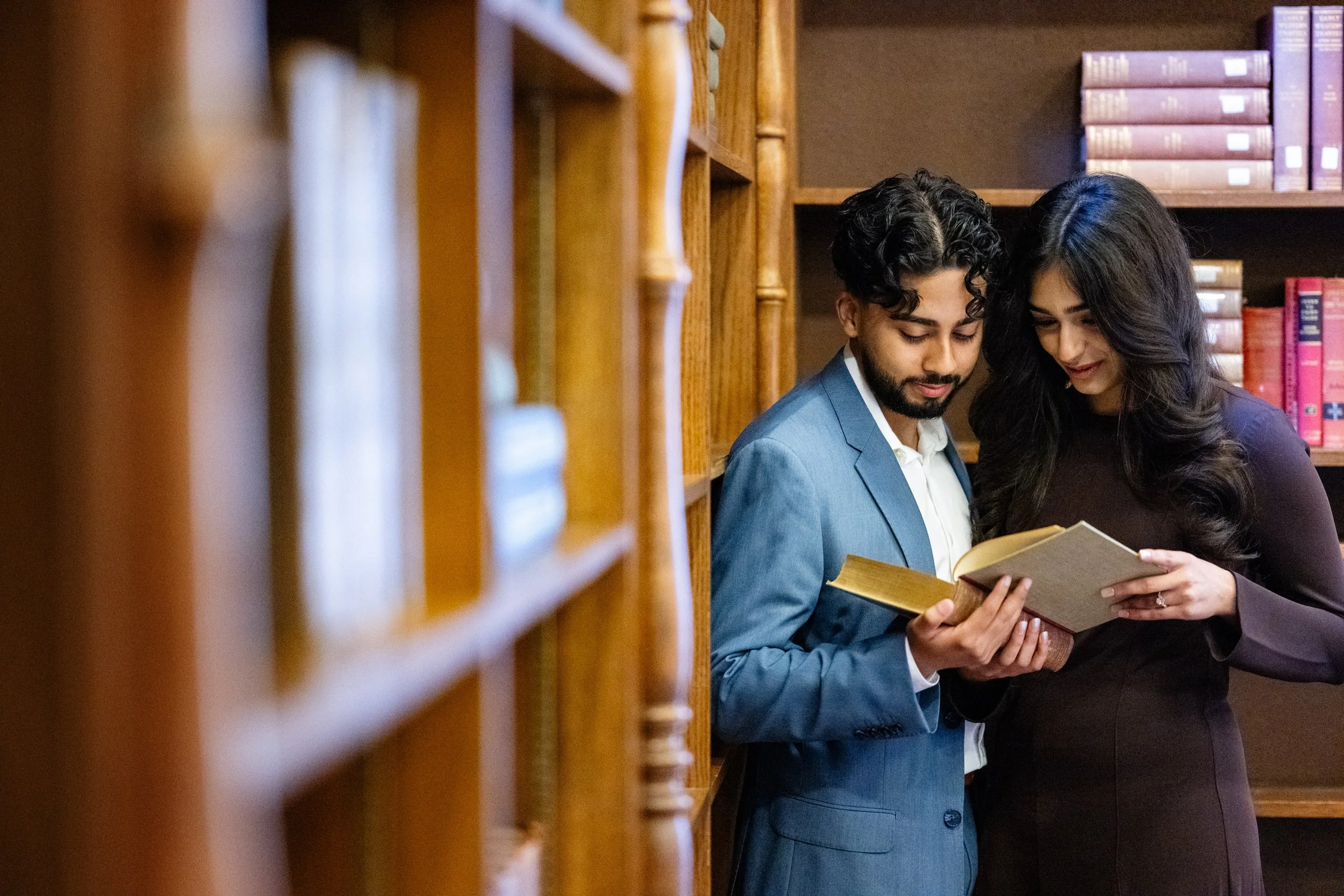 Julia Ideson Building Engagement Photos - Houston TX - David Baker Studios LLC-46.JPG