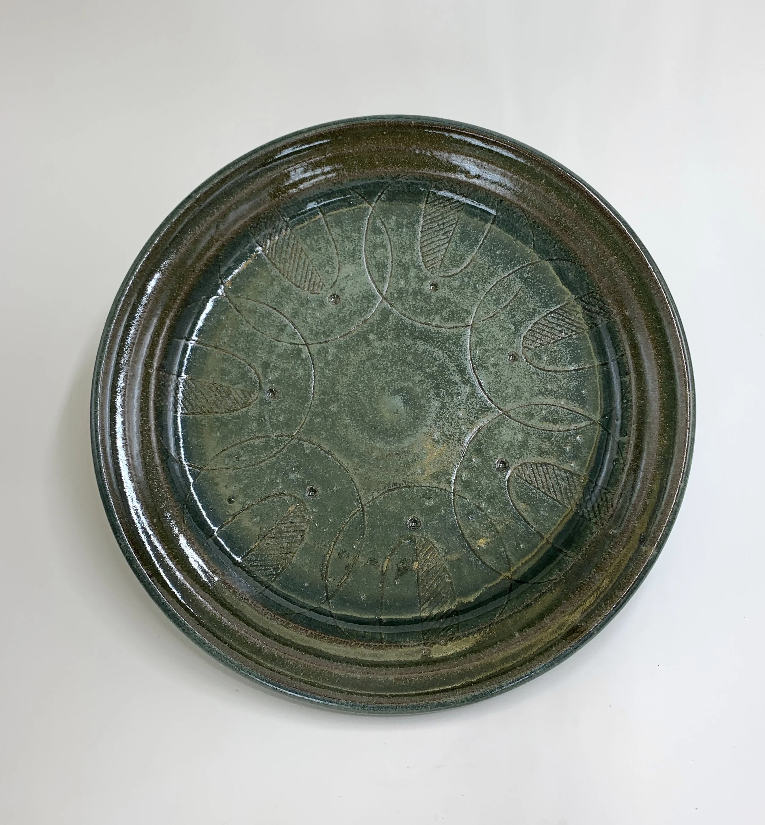 Forest Green Deco Collection - Plate (large)