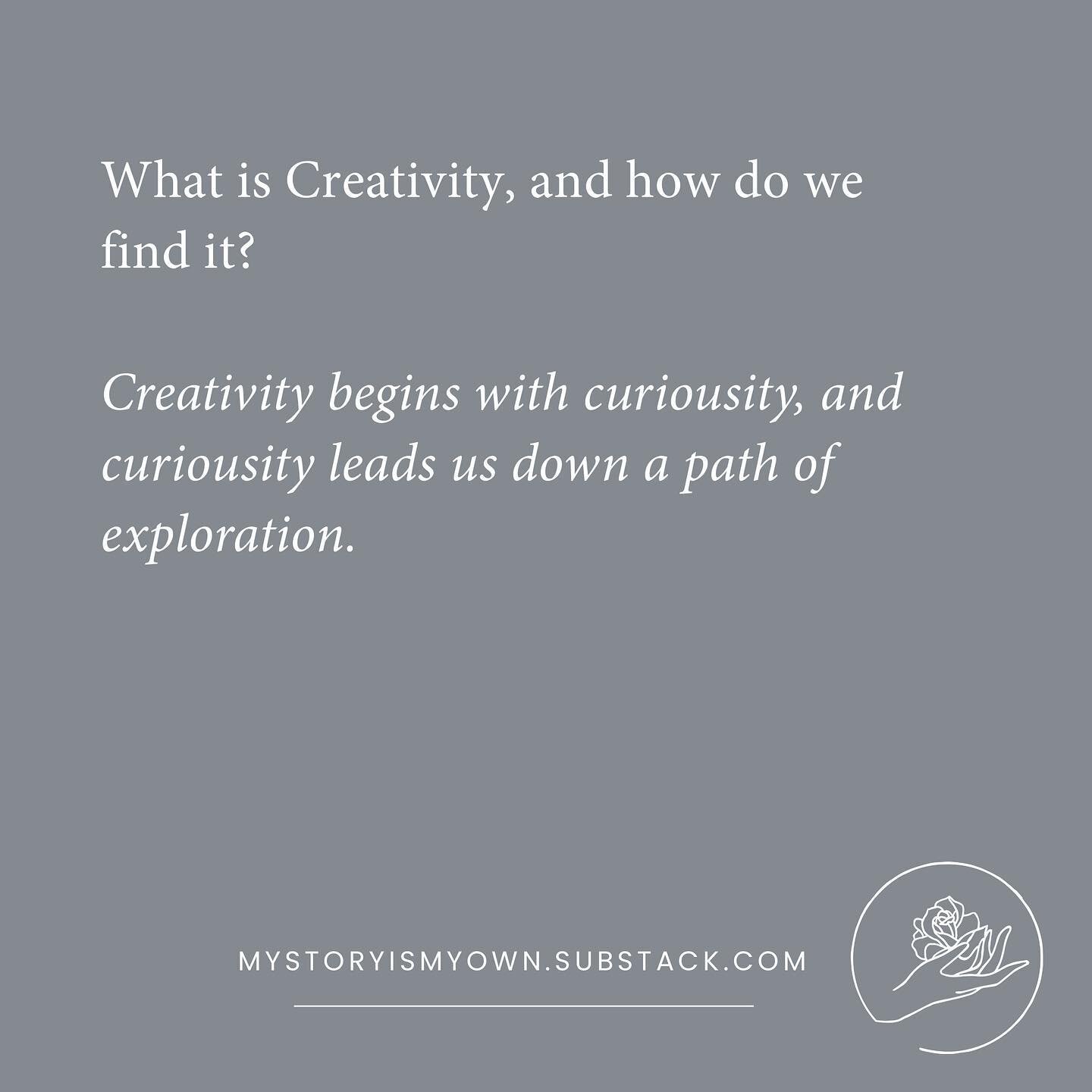 Writing Tips &amp; Tricks # 3
.
What is Creativity, and How do We Find it?
.
Read more from my new post entitled, &ldquo;What is Creativity and How do we Find it?&rdquo; on Substack! Follow the Substack link in my Profile!👆🏼
.
Creativity begins wit