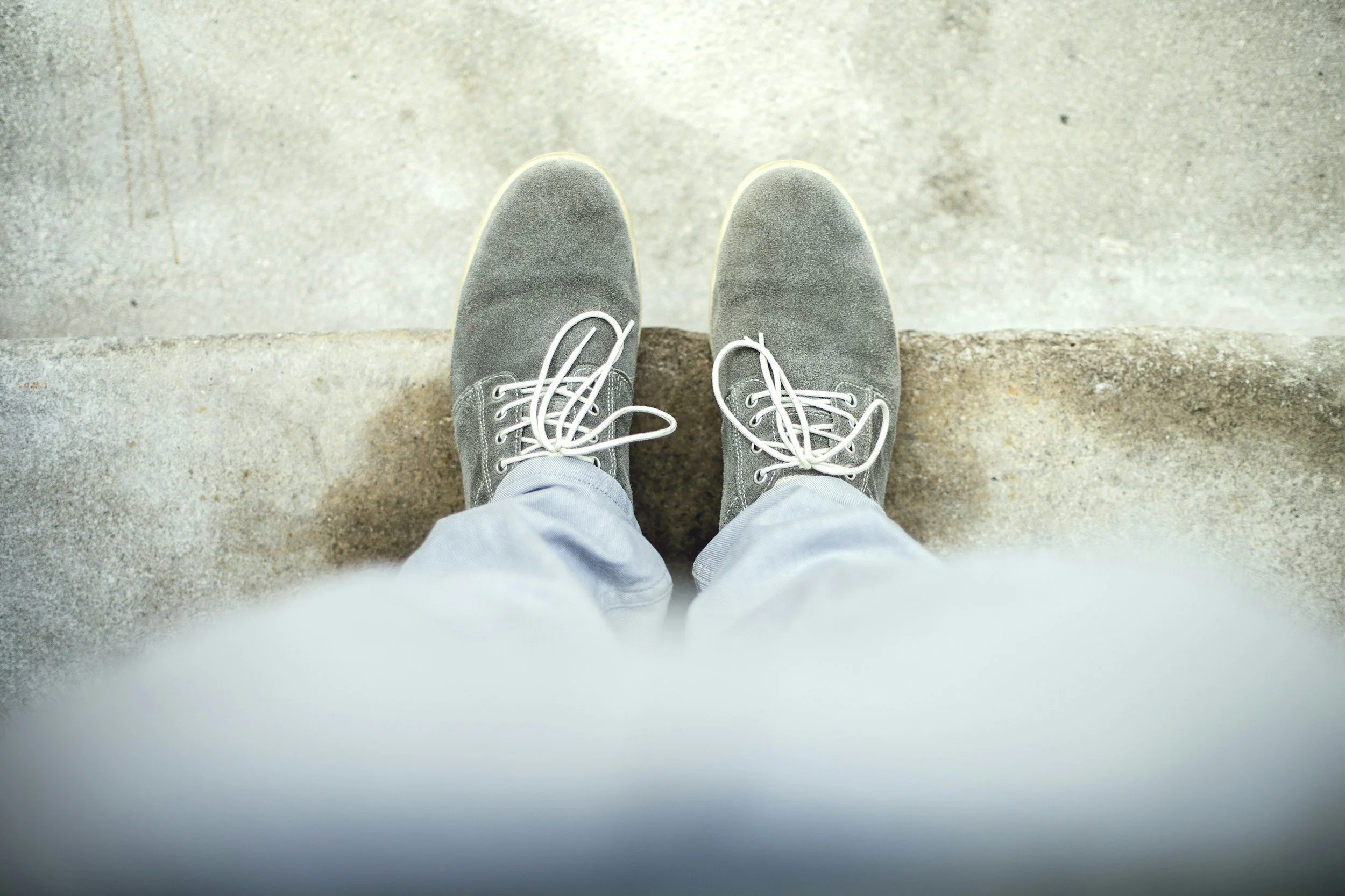 “ Be where your feet are.” ~ Jon Kabat -Zinn