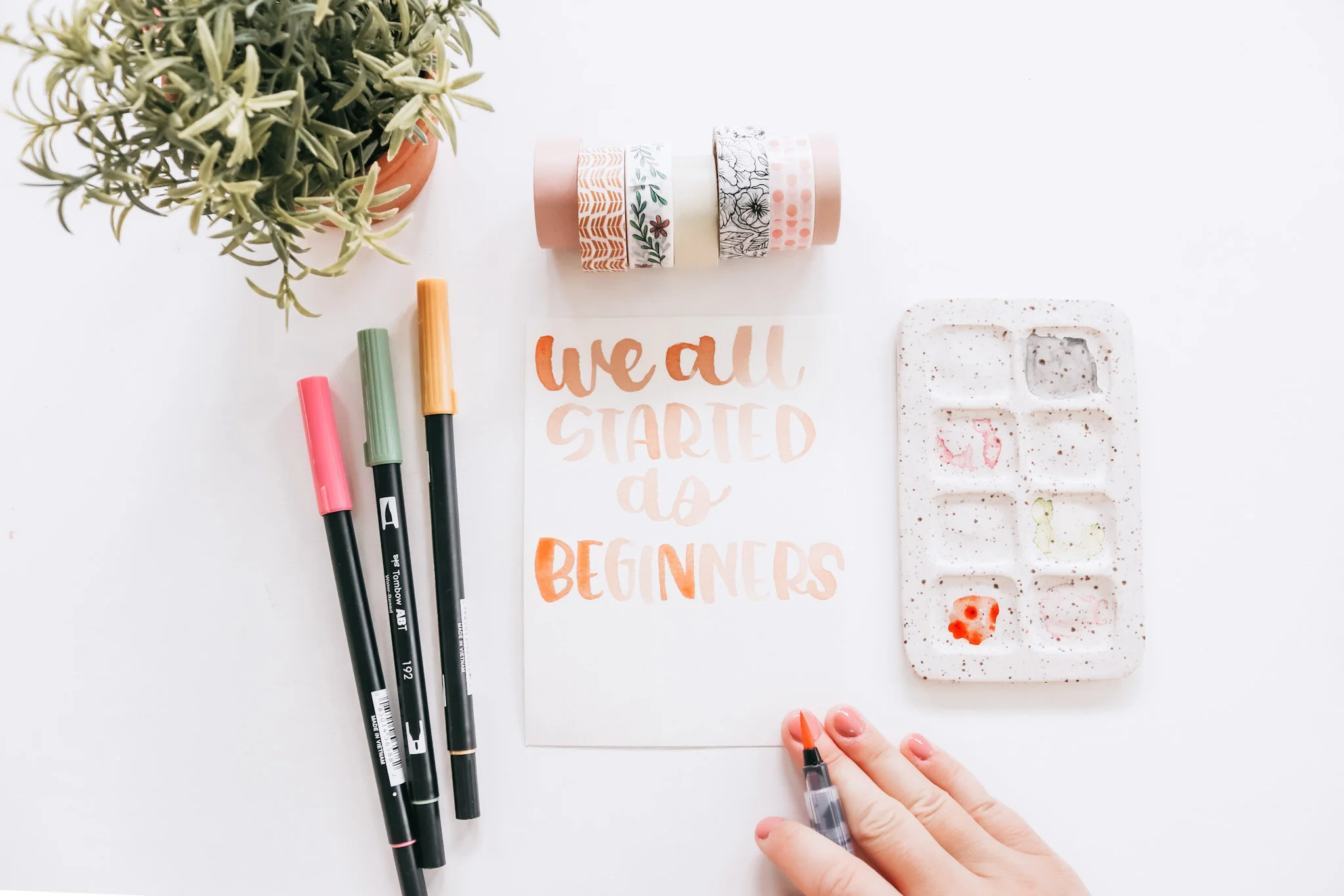 Handlettering For Beginners: A Modern Calligraphy Tutorial 
