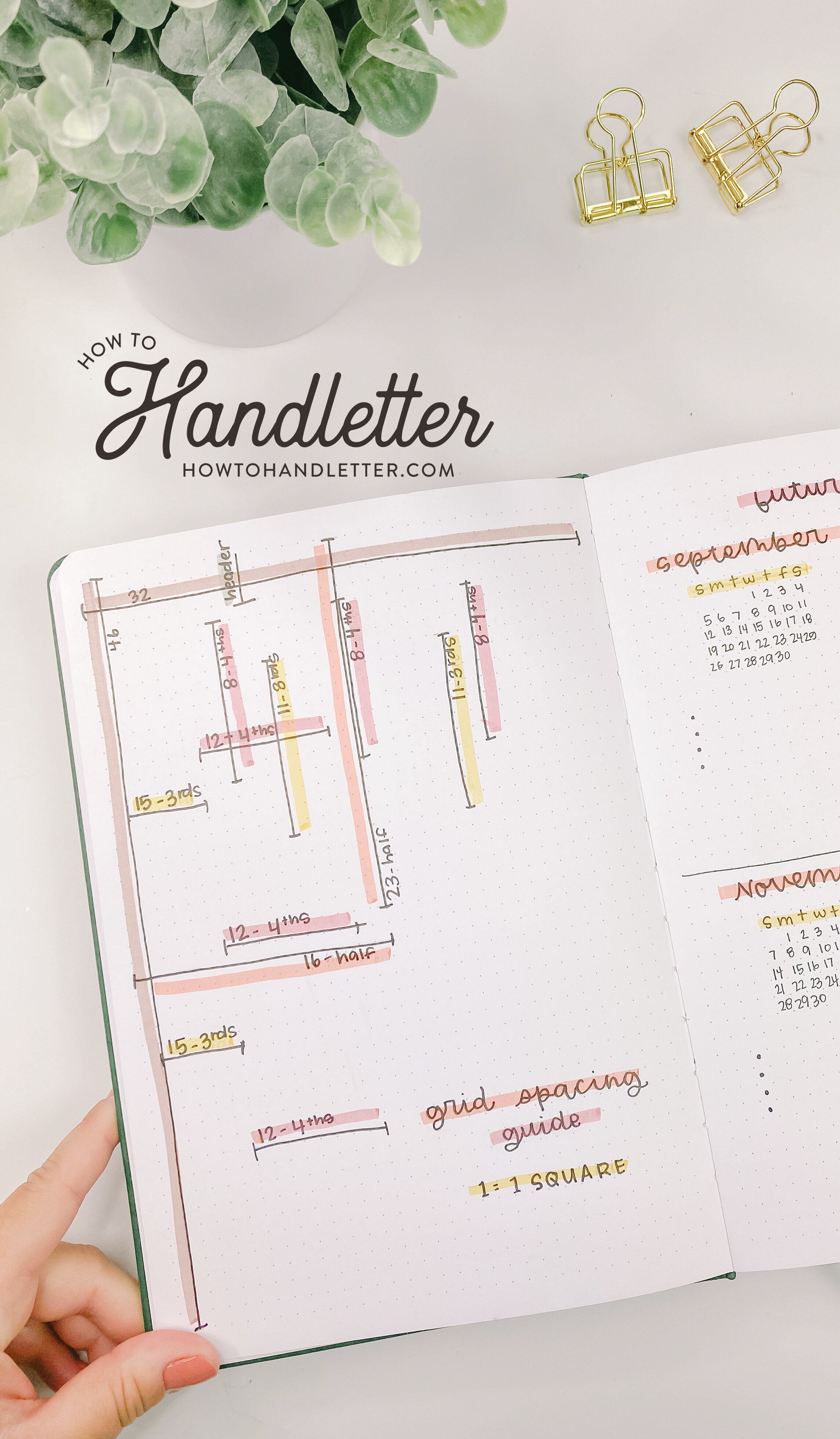 Minimal Bullet Journal Setup — How To Handletter