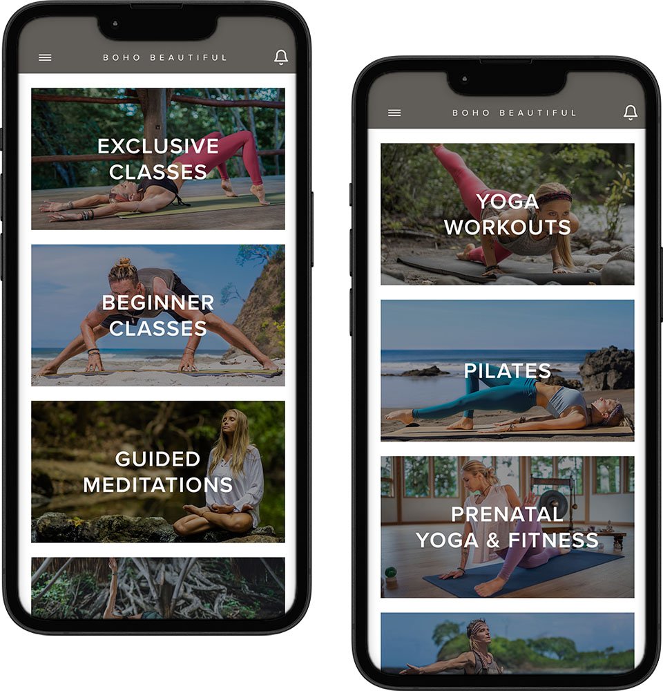 Boho Beautiful Official Custom App & Streaming Platform