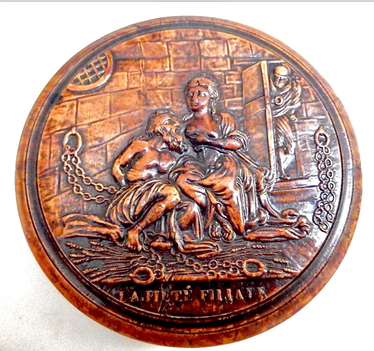 Extremely Rare "Roman Charity" Snuff Box