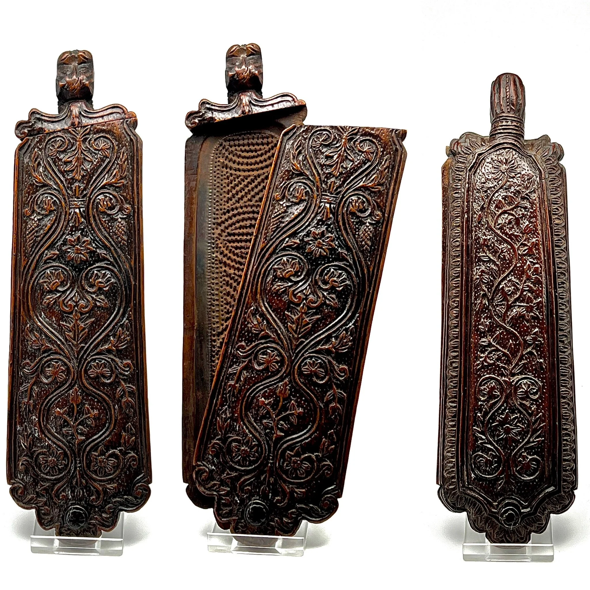 Extremely Rare and exceptional 17th Century Oak Tobacco Rasp