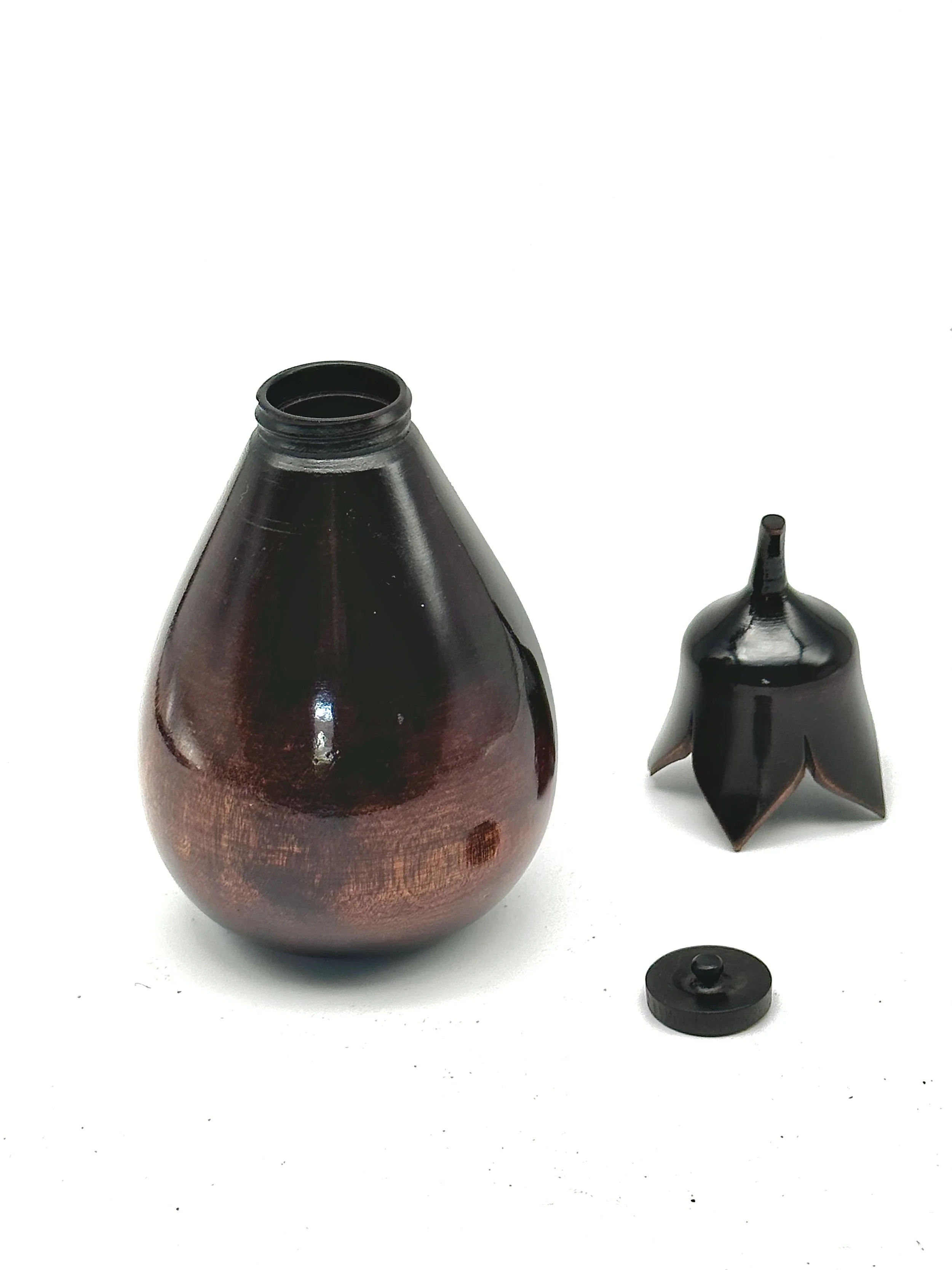 Superb C19th ‘Aubergine’ Tea Caddy