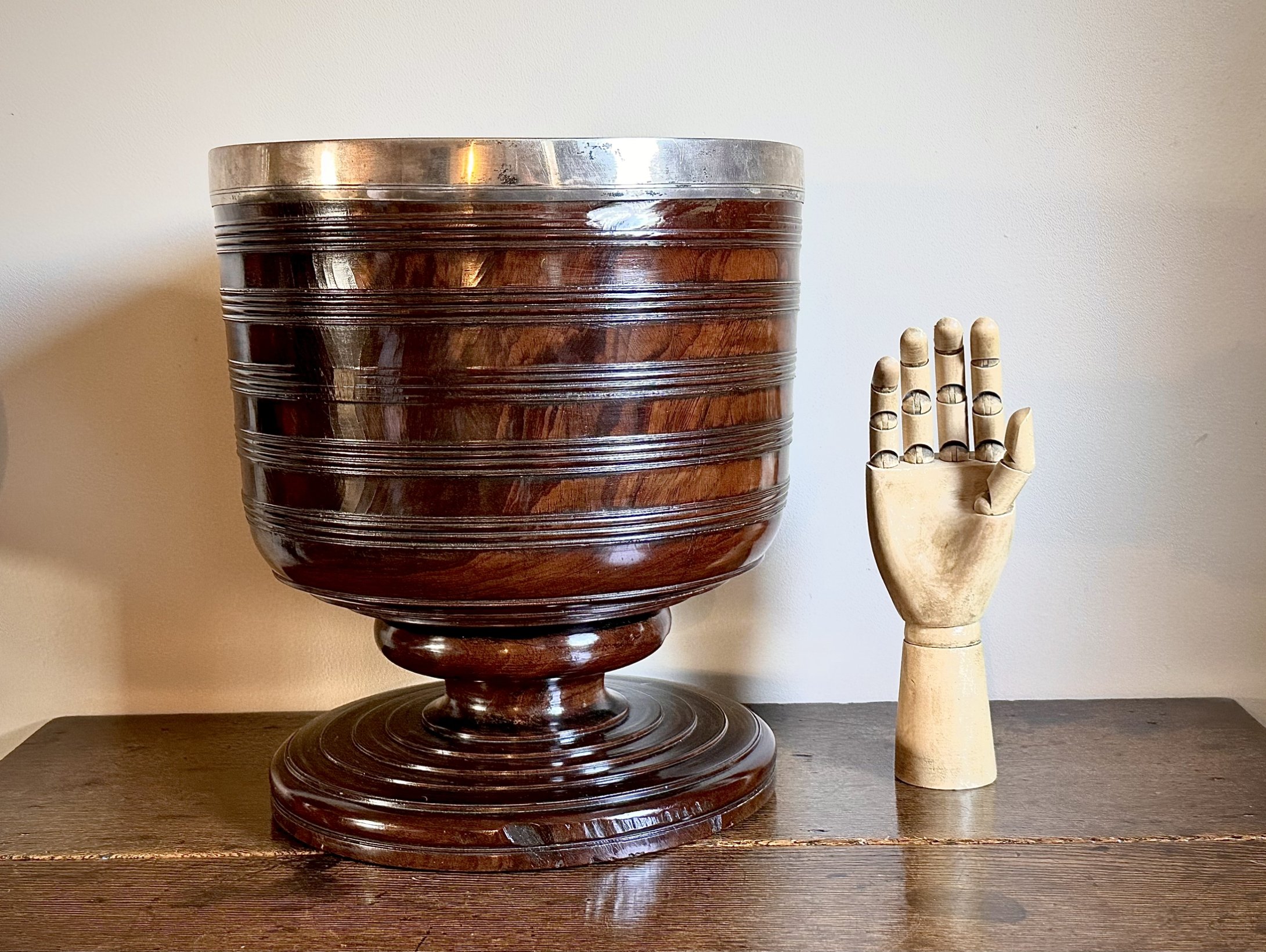 An Incredible 17th Century Monumental Size Wassail Bowl in exceptional original condition…