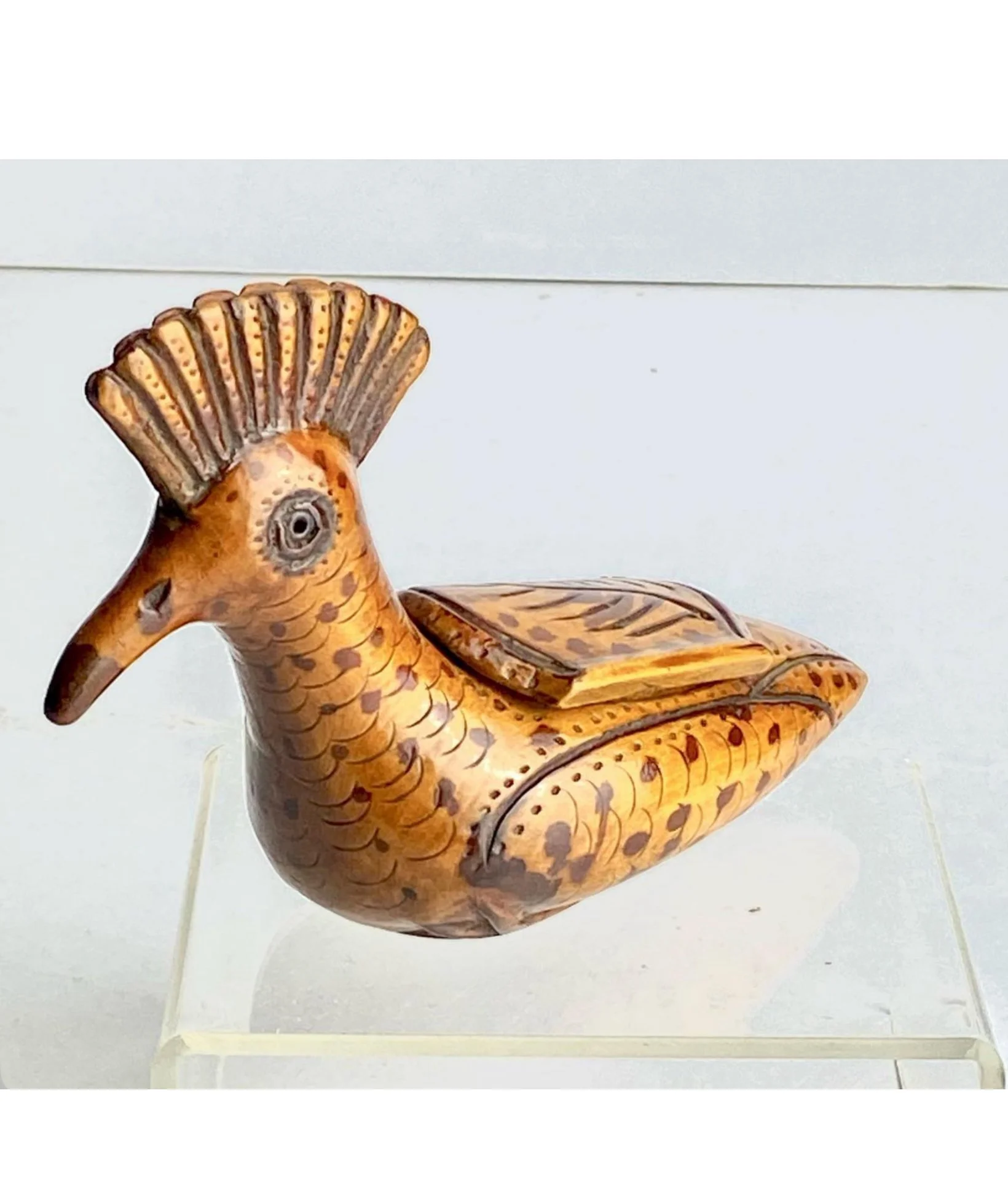 Exceptional Rare Early 19th Century ‘Hoopoo’ Snuff Box