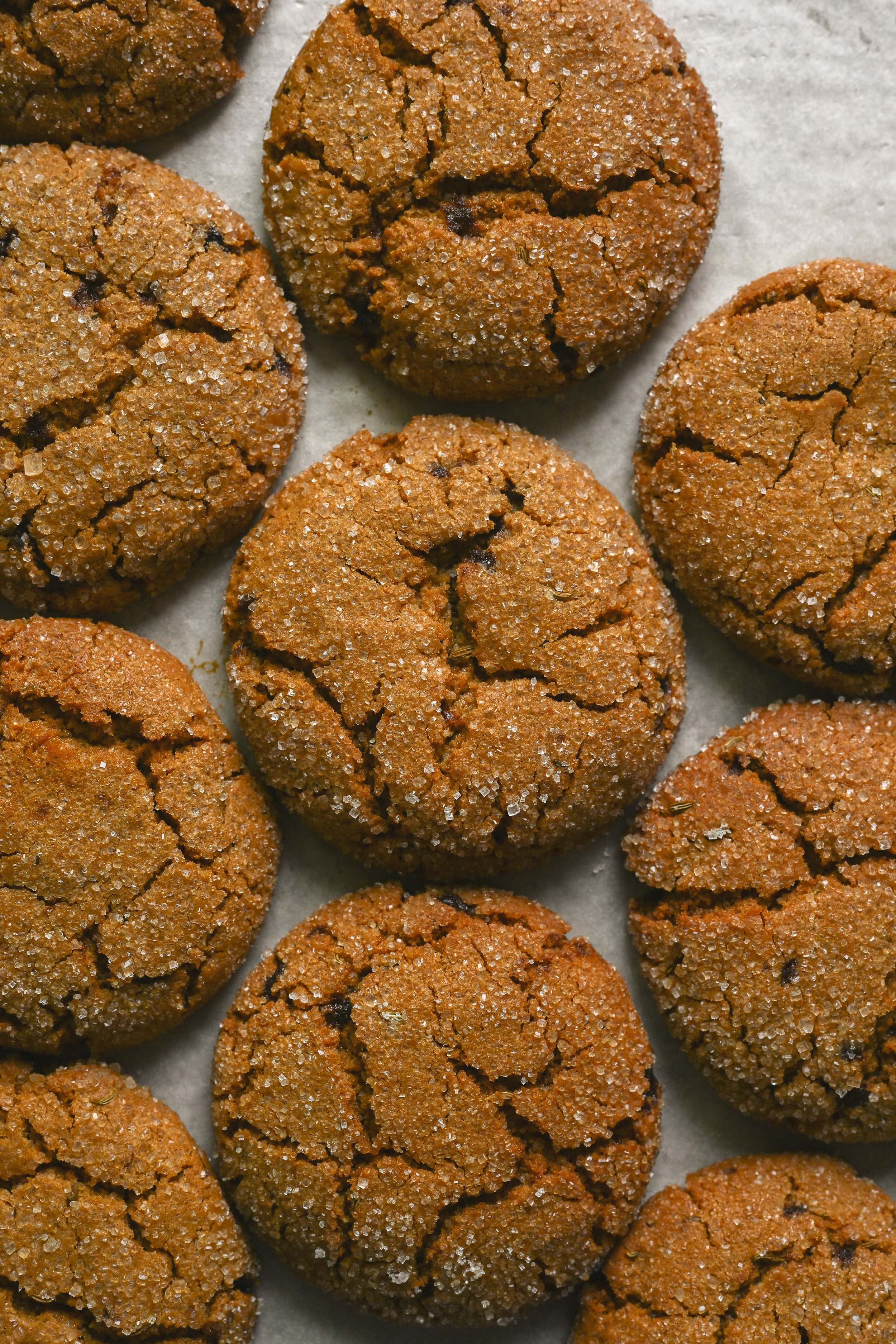 Fennel-Ginger Molassses Cookies