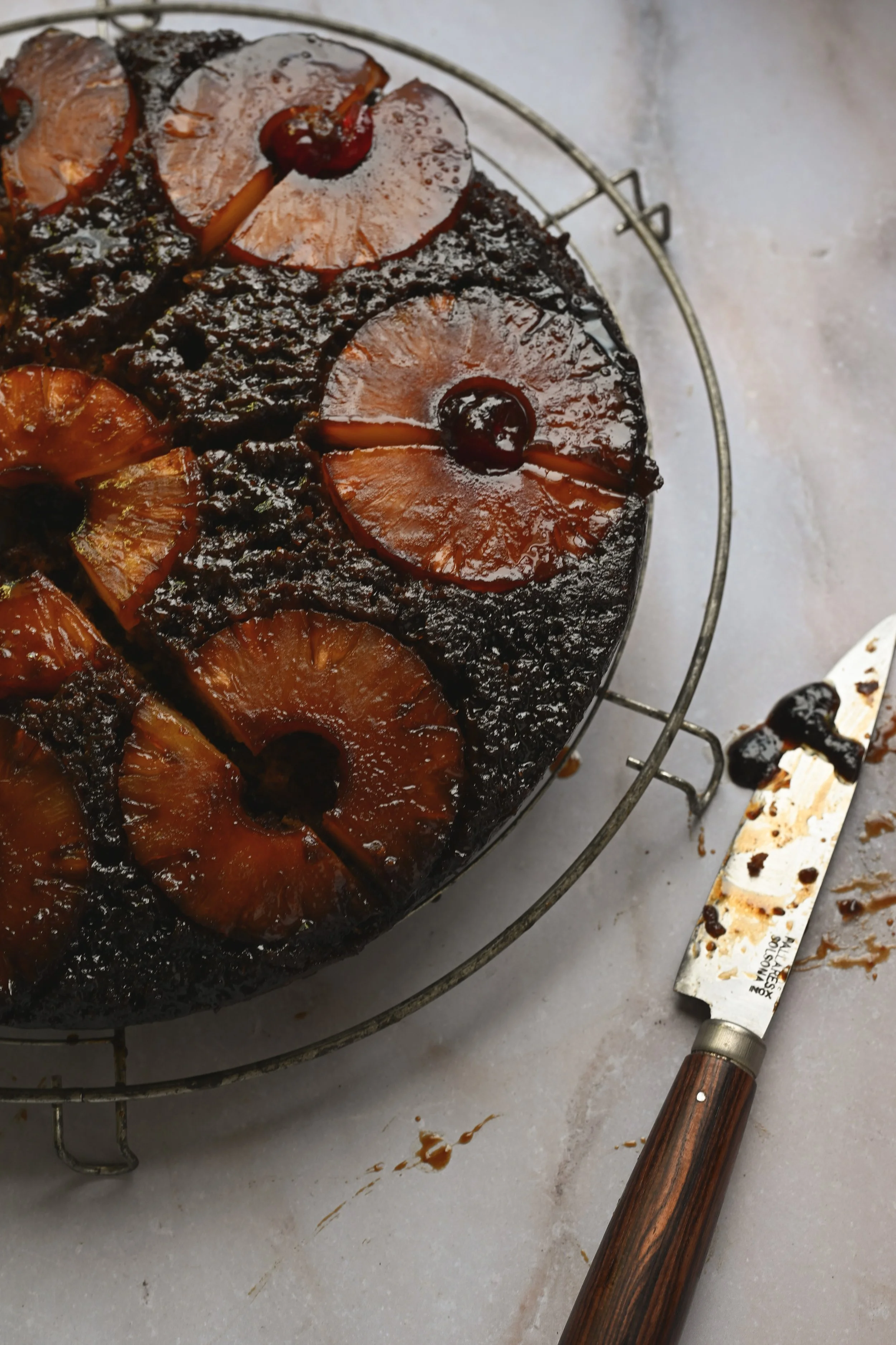 Gingerbread Pineapple Upside-Down Cake