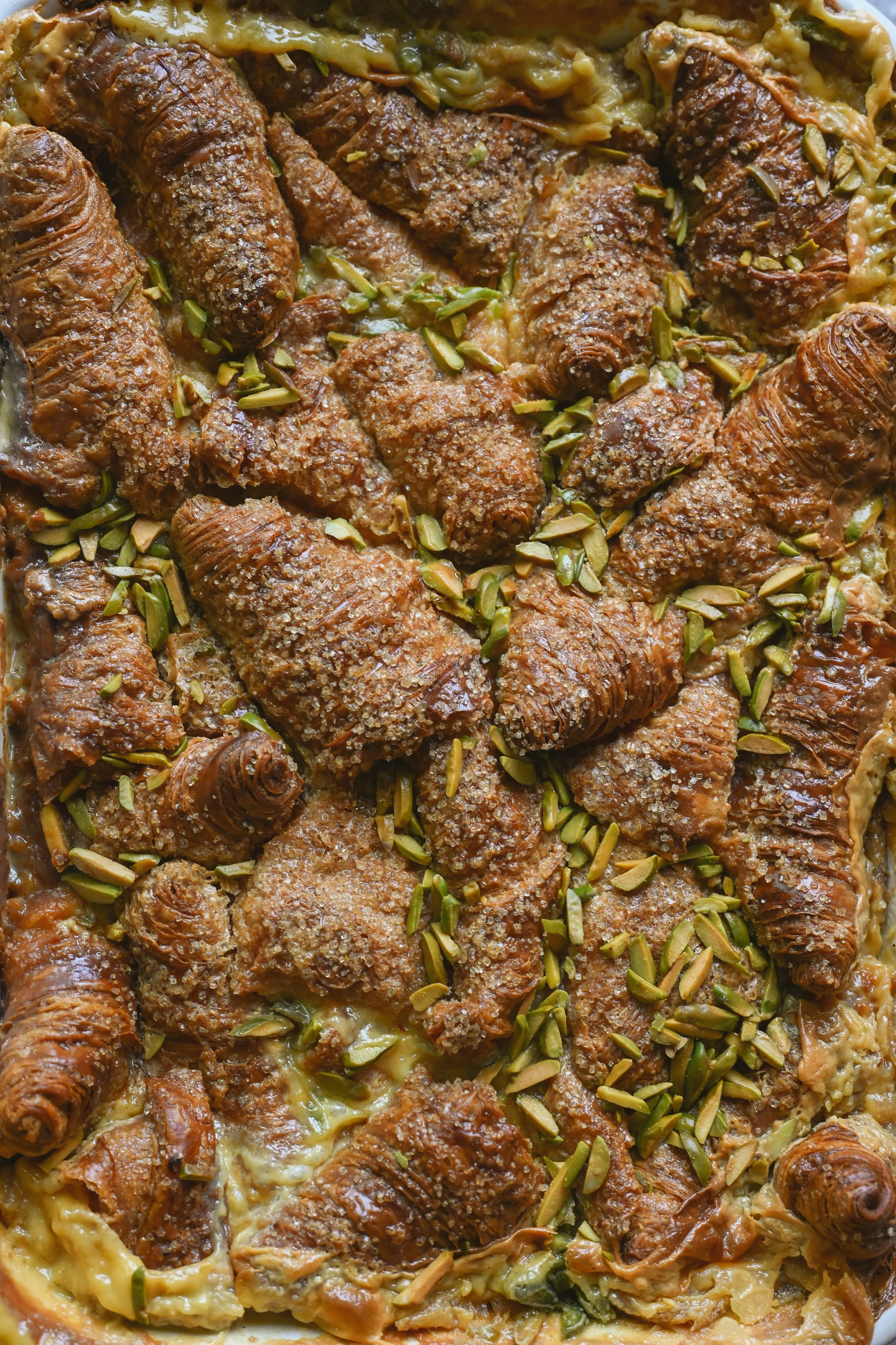 Saffron Cardamom Croissant Om Ali