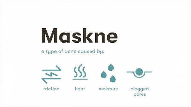 Are you experiencing &ldquo;maskne&rdquo;? Acne caused by responsibly wearing your mask? If so, you&rsquo;re not alone! Maskne is a real condition and can lead to terrible breakouts along the jawline and chin. When you breathe or talk, your mask tend