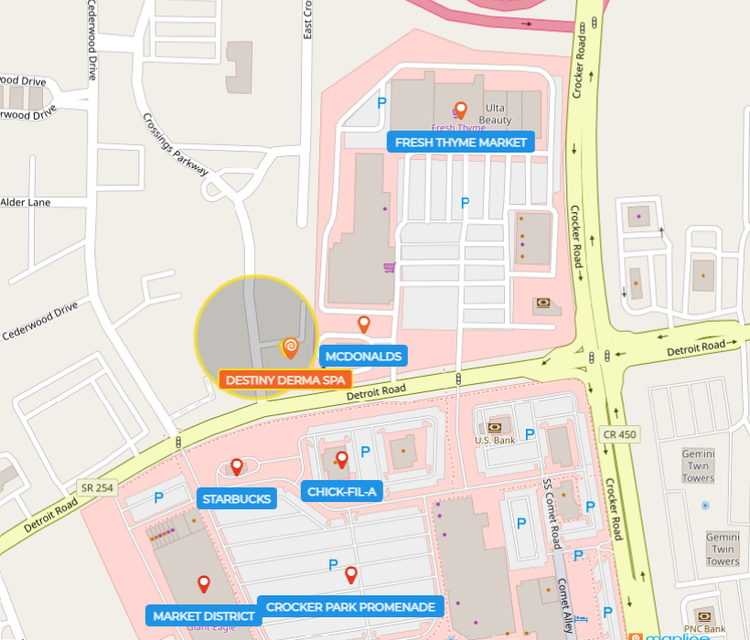 How to Find Us — Destiny Derma Spa
