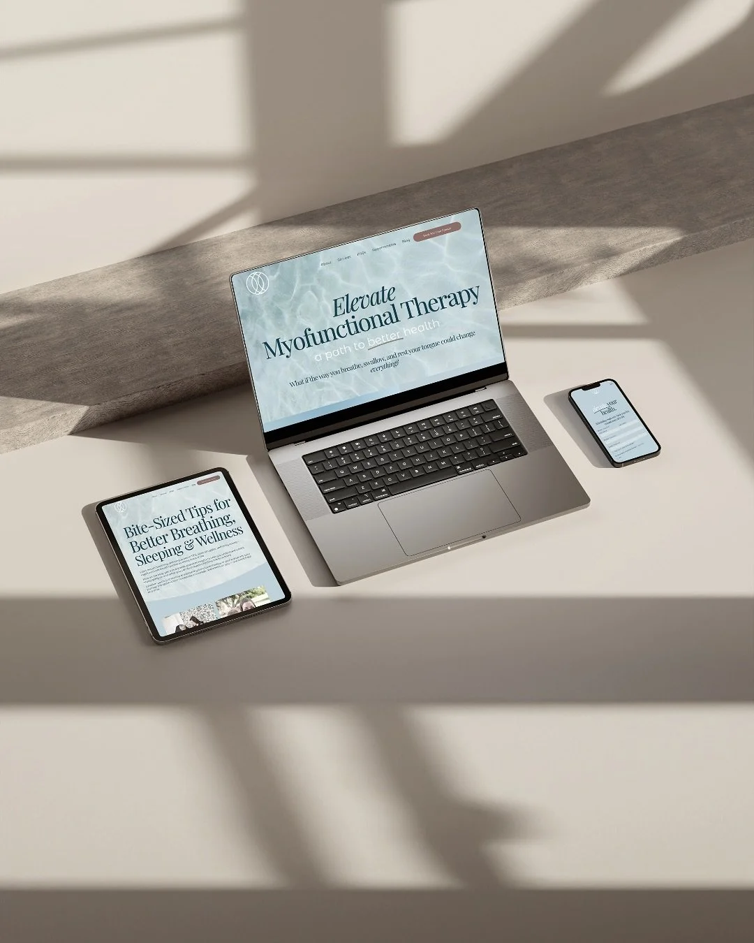 Brianna came to me with a clear vision: make myofunctional therapy approachable, easy to understand, and welcoming for families in Pendleton, Oregon.

Her new site tells her story simply, beautifully, and with a clear path for patients who are search