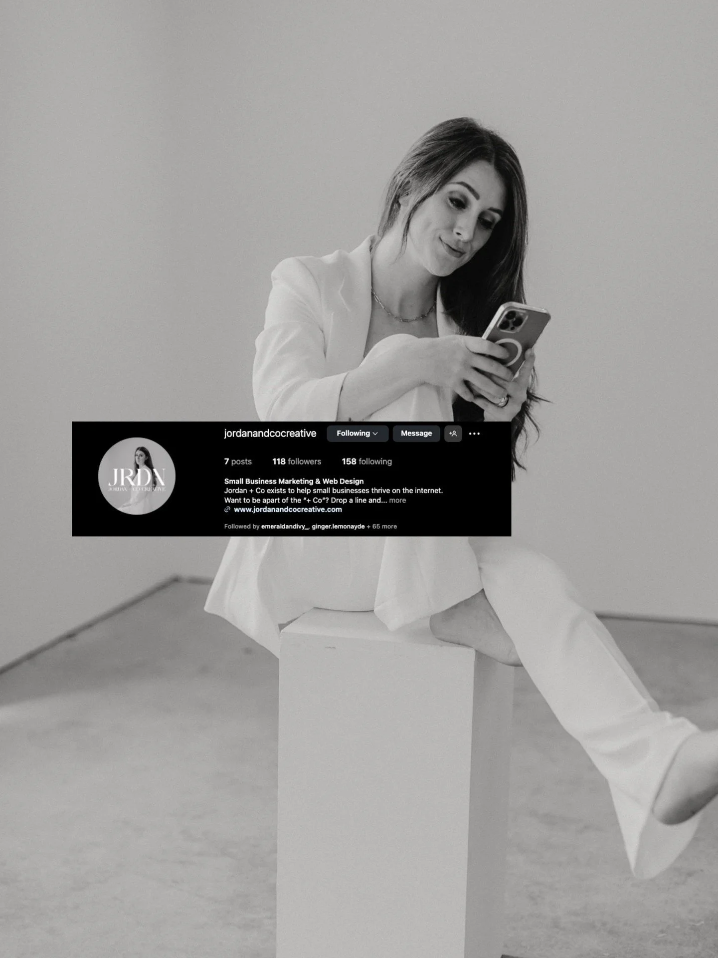 "You don&rsquo;t need a website if you have a business page."

I hear this all the time &mdash; but liiiiisten:
Your Instagram page is not your website. 

Social platforms are rented space. Algorithms change, reach drops, accounts get hacke