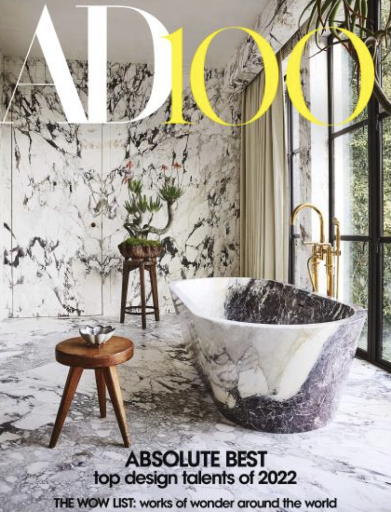 Architectural Digest, January 2022