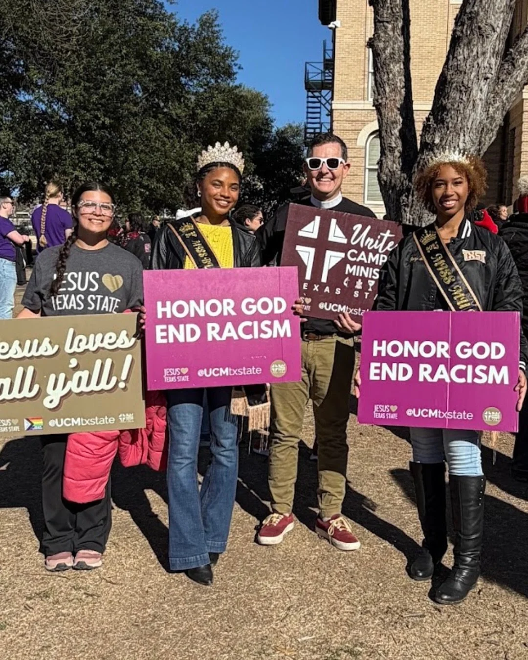 This Black History Month we celebrate the creativity, culture, dignity, and values that Black students, staff, faculty, and leaders bring to our Texas State community. May we honor the past, live our values now, and continue to build the beloved comm