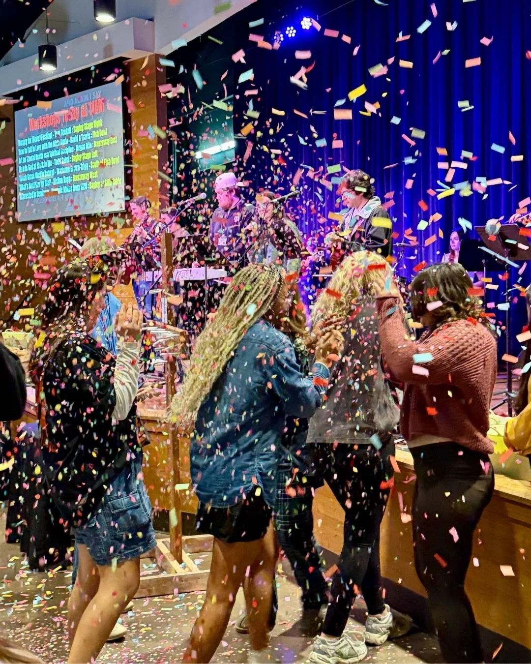 REJOICE WINTER RETREAT
We had an amazing winter retreat filled with worship, small group conversations, faithful friendships, ziplines, and growing deeper in the love of Jesus.

#txst #txstnext #BlessEmUpCats #Jesus #collegeministry