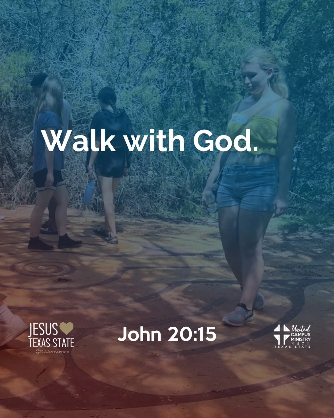 Walk with God. 

&ldquo;Thinking he was the gardener, she said, &lsquo;Sir, if you have carried him away, tell me where you have put him, and I will get him.&rsquo; Jesus said to her, &lsquo;Mary.&rsquo;&rdquo; John 20:15