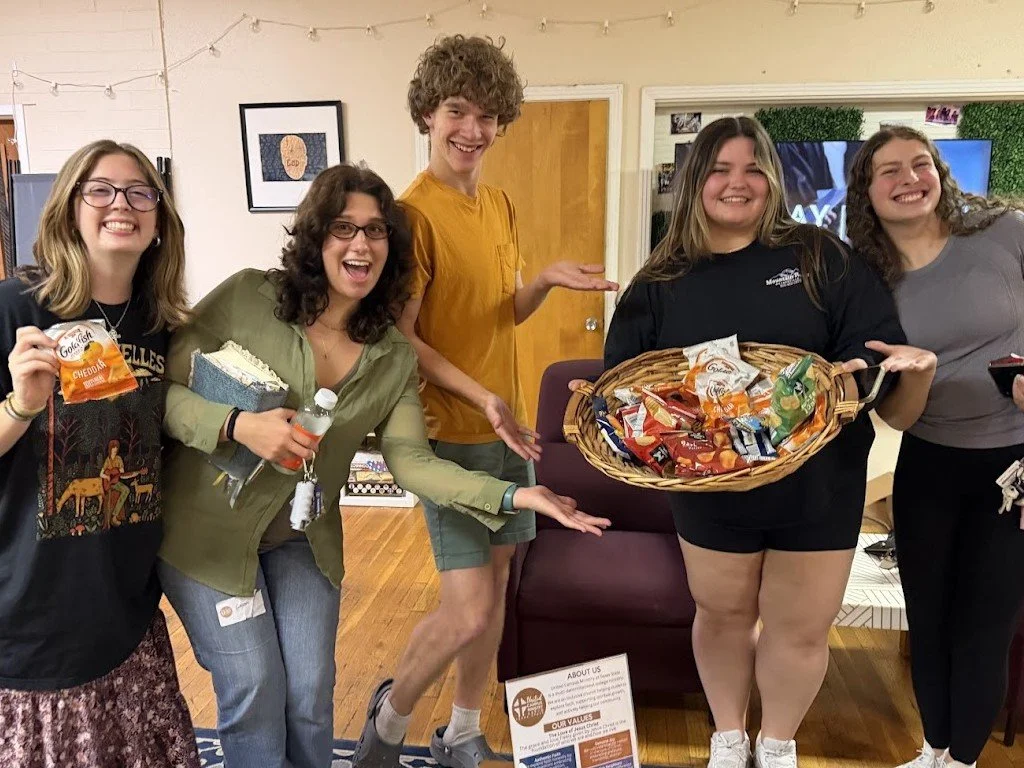 STUDY SNACKS
We&rsquo;re grateful for the amazing support from our partner churches who helped provide study snacks and school supplies for students during finals week!

Thank you to the United Methodist Women, First Lutheran Church, and the Upper Ro