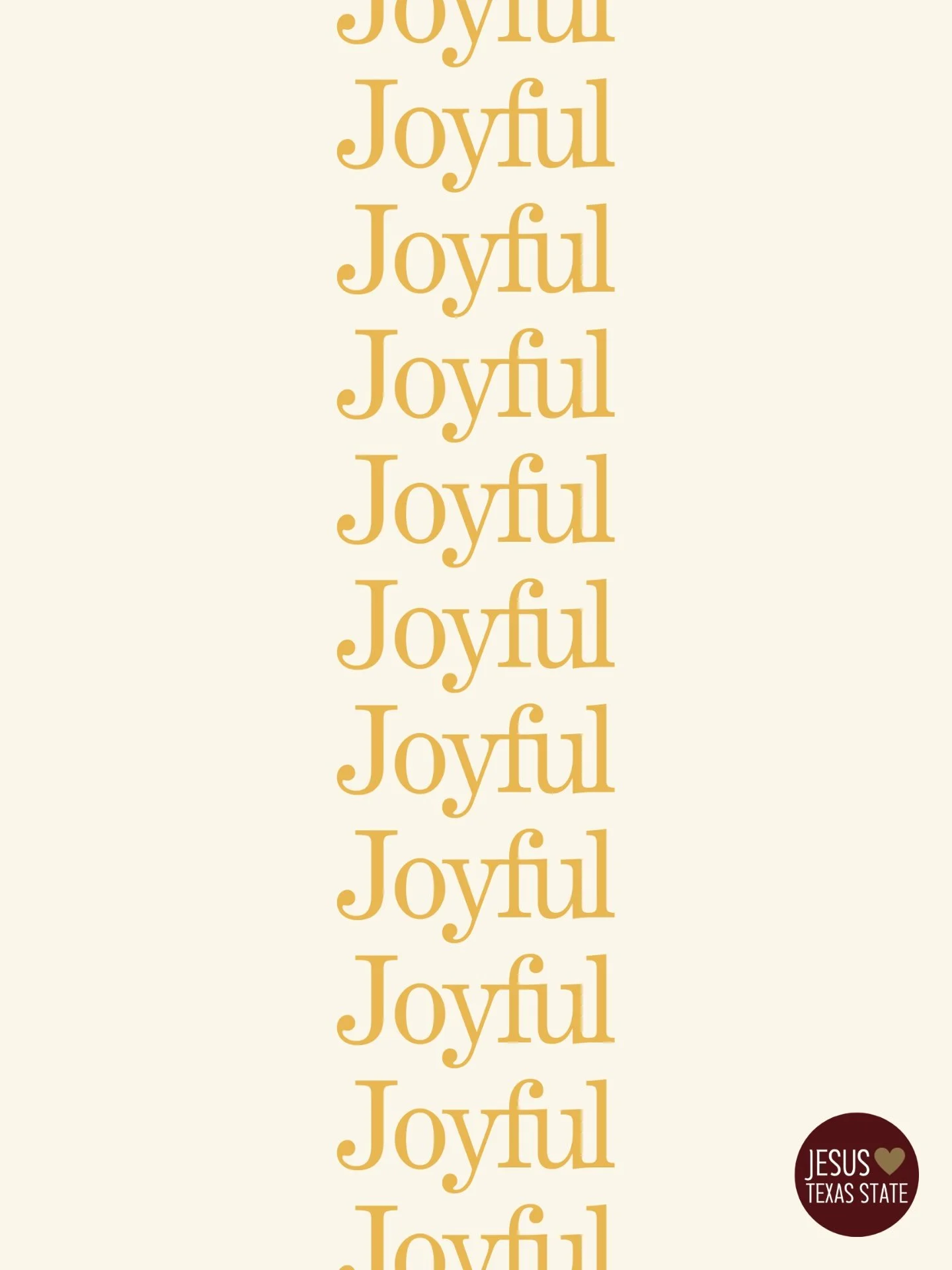 JOYFUL
Joy is not merely fleeting happiness but a deep, abiding gladness rooted in God's presence and faithfulness. Joy sustains us through challenges and reminds us that God's grace abounds. We gather to celebrate and experience the fullness of life