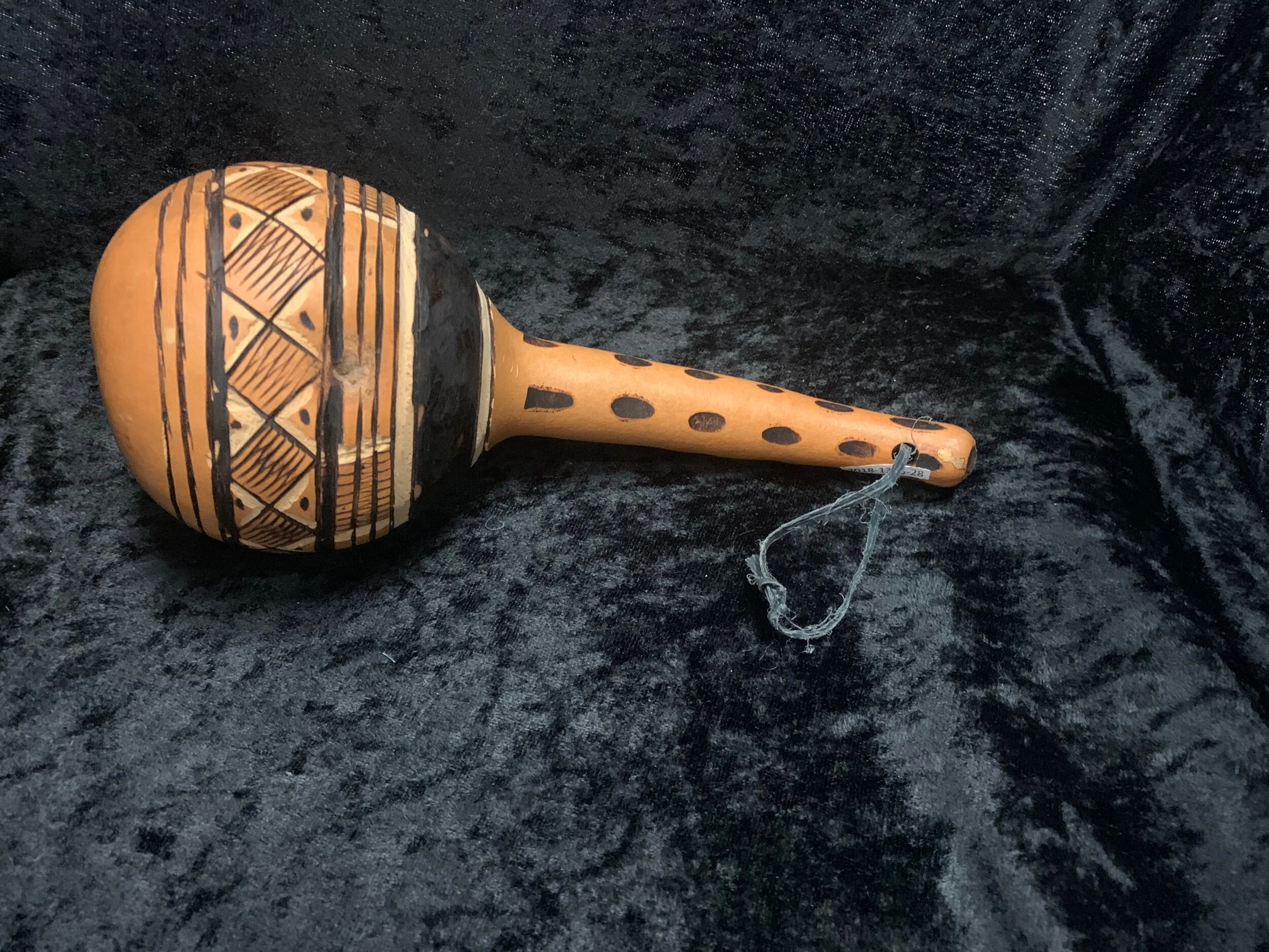 African Gourd Rattle — McPherson Museum & Arts Foundation
