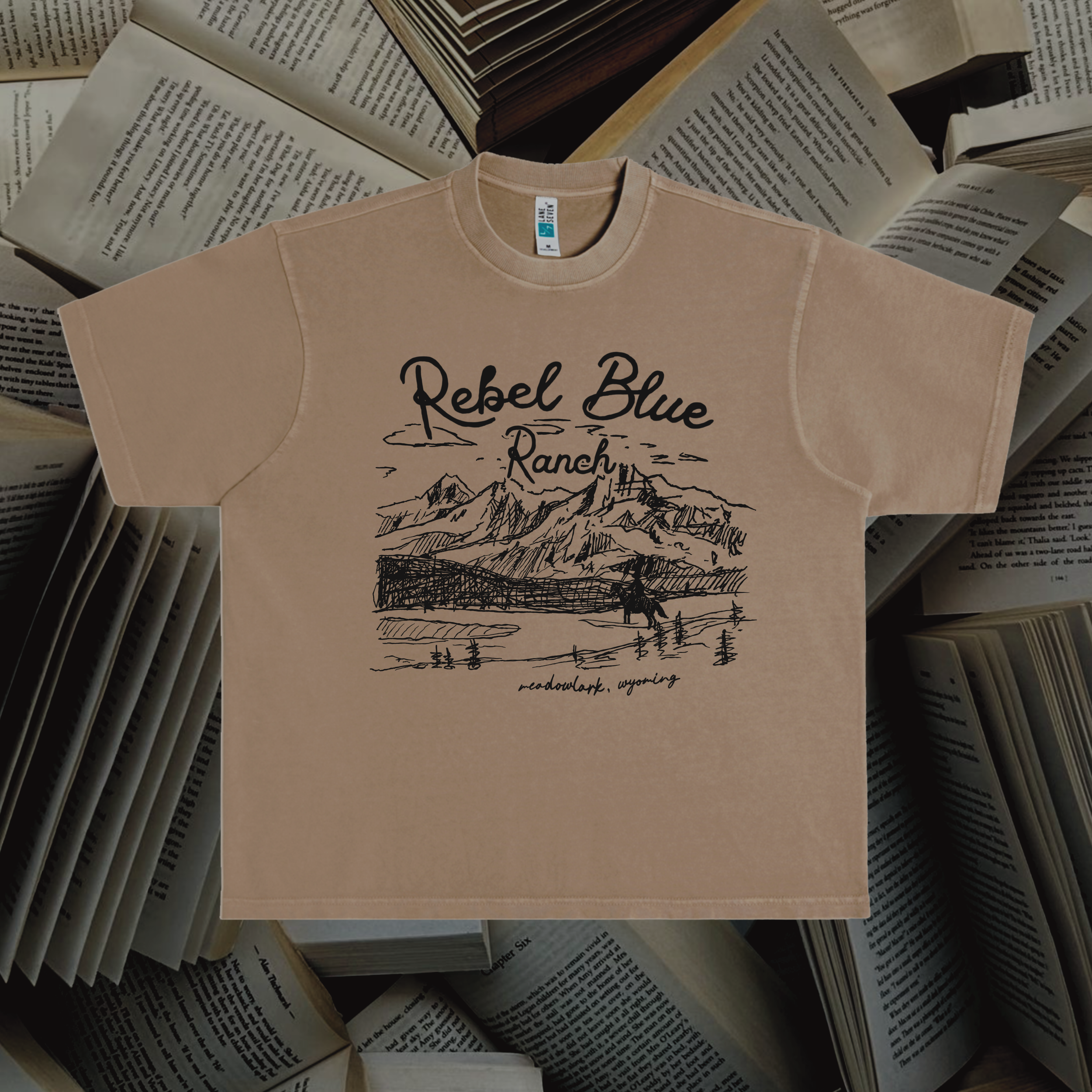 Rebel Blue Ranch Tee (BC)