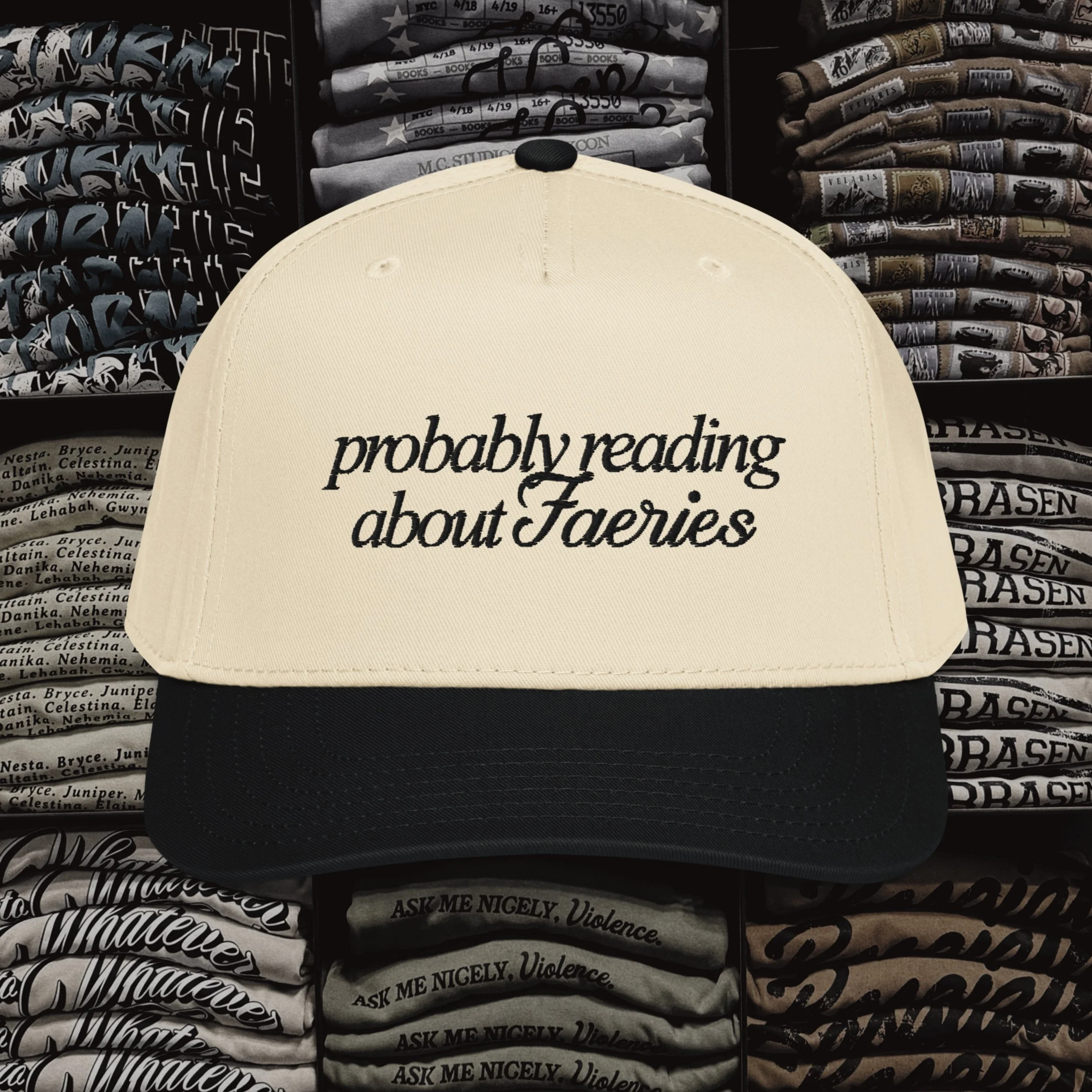 Reading About Faeries Hat