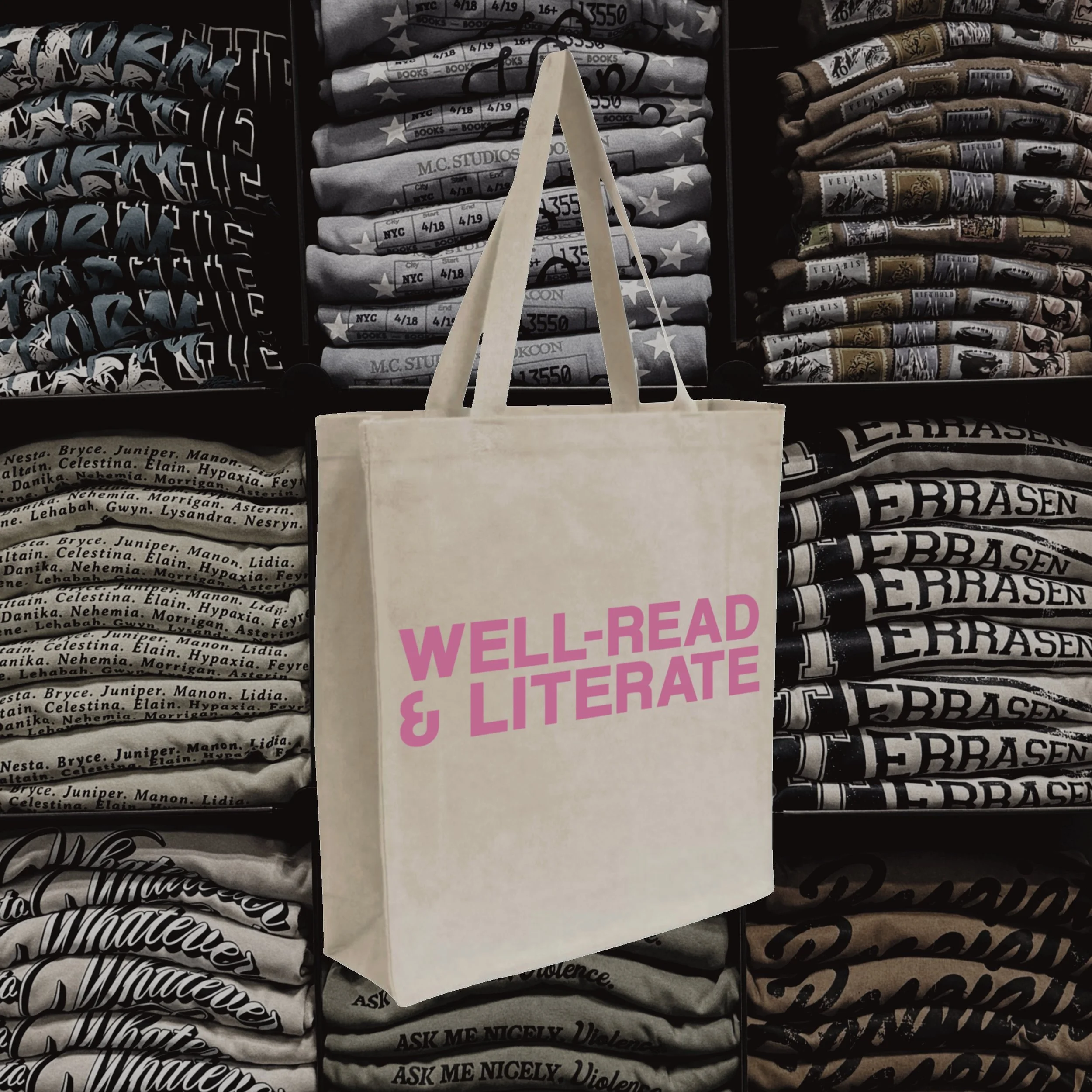 Well-Read and Literate Tote