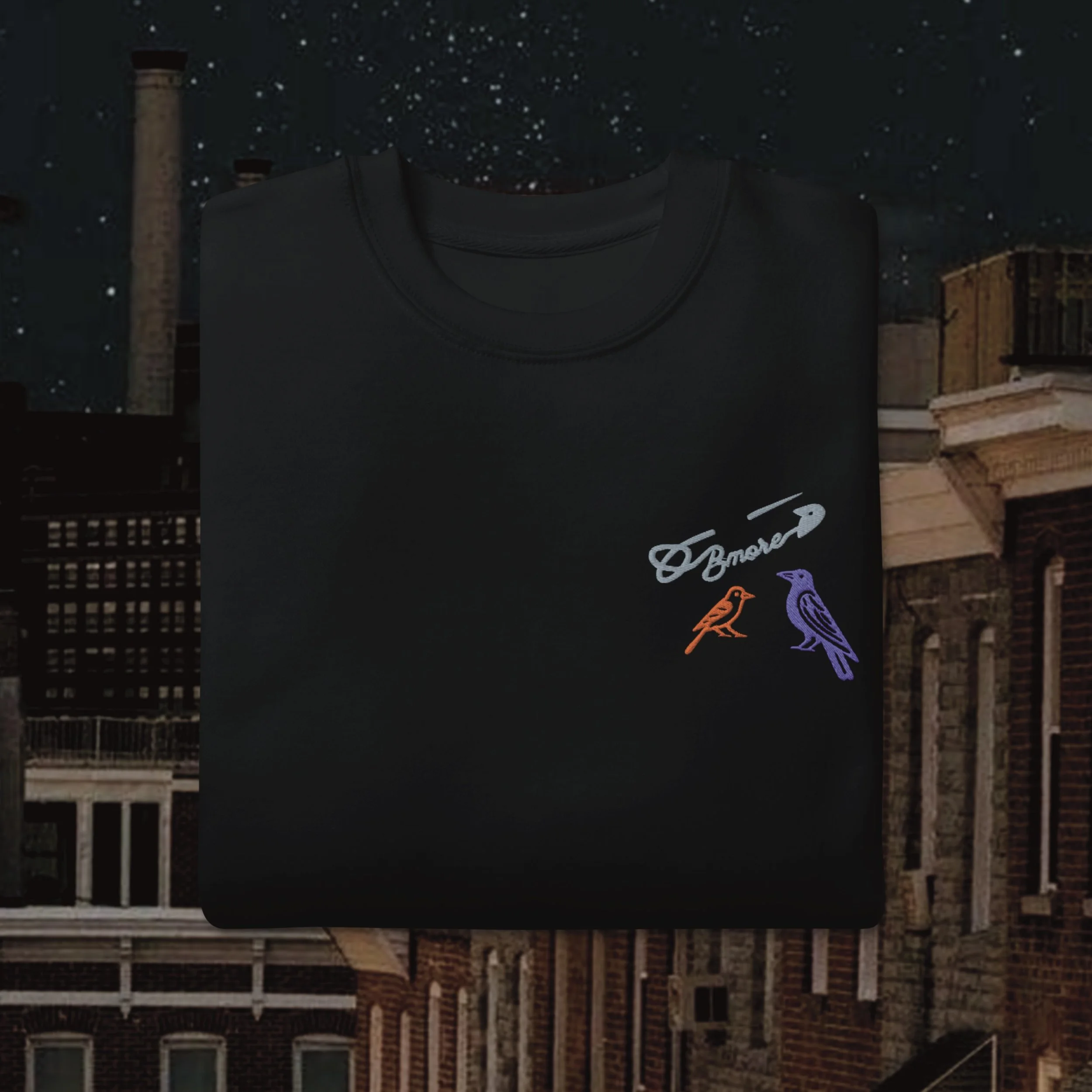 BMORE Embroidered Classic Crew