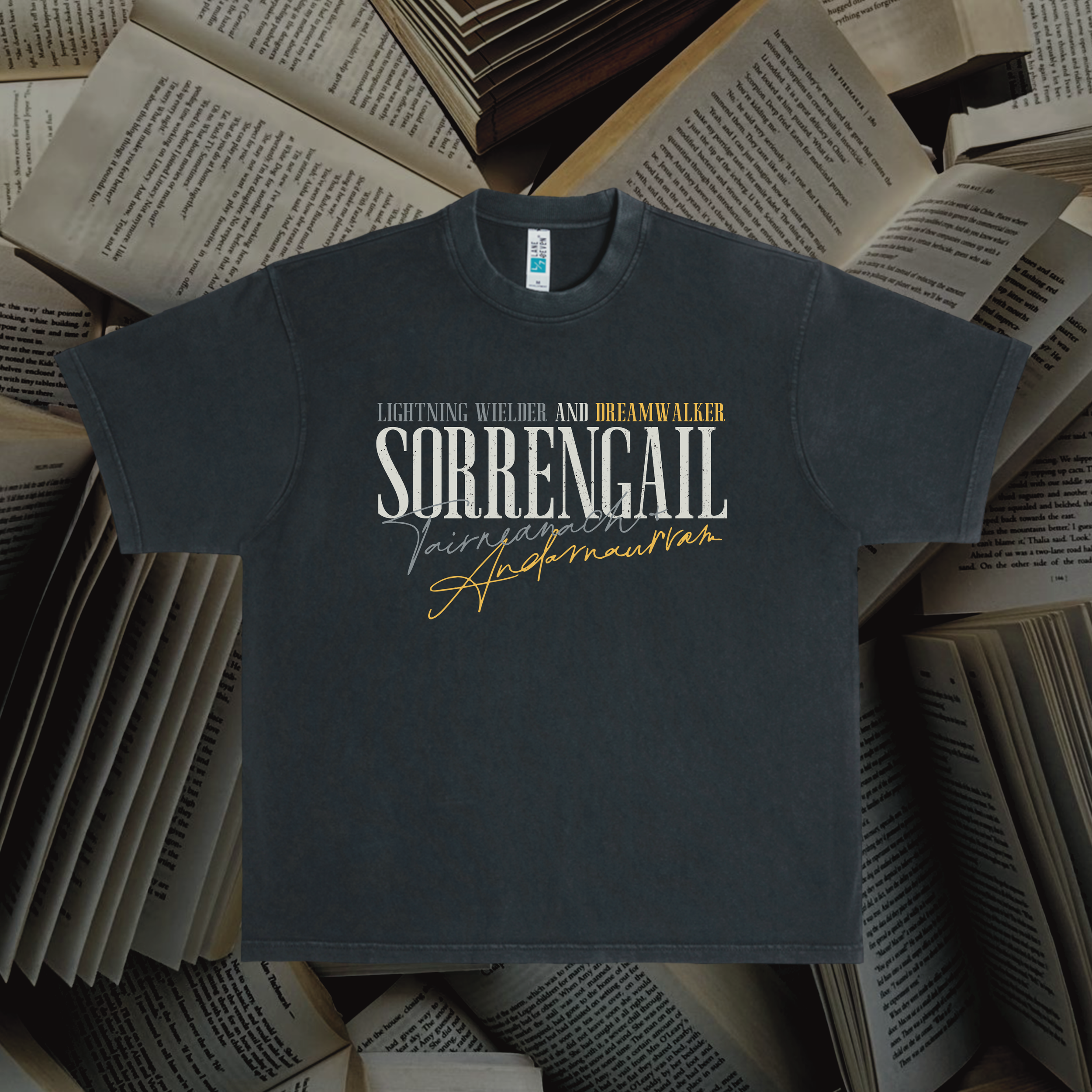 Violet Dragon Rider Tee (BC)