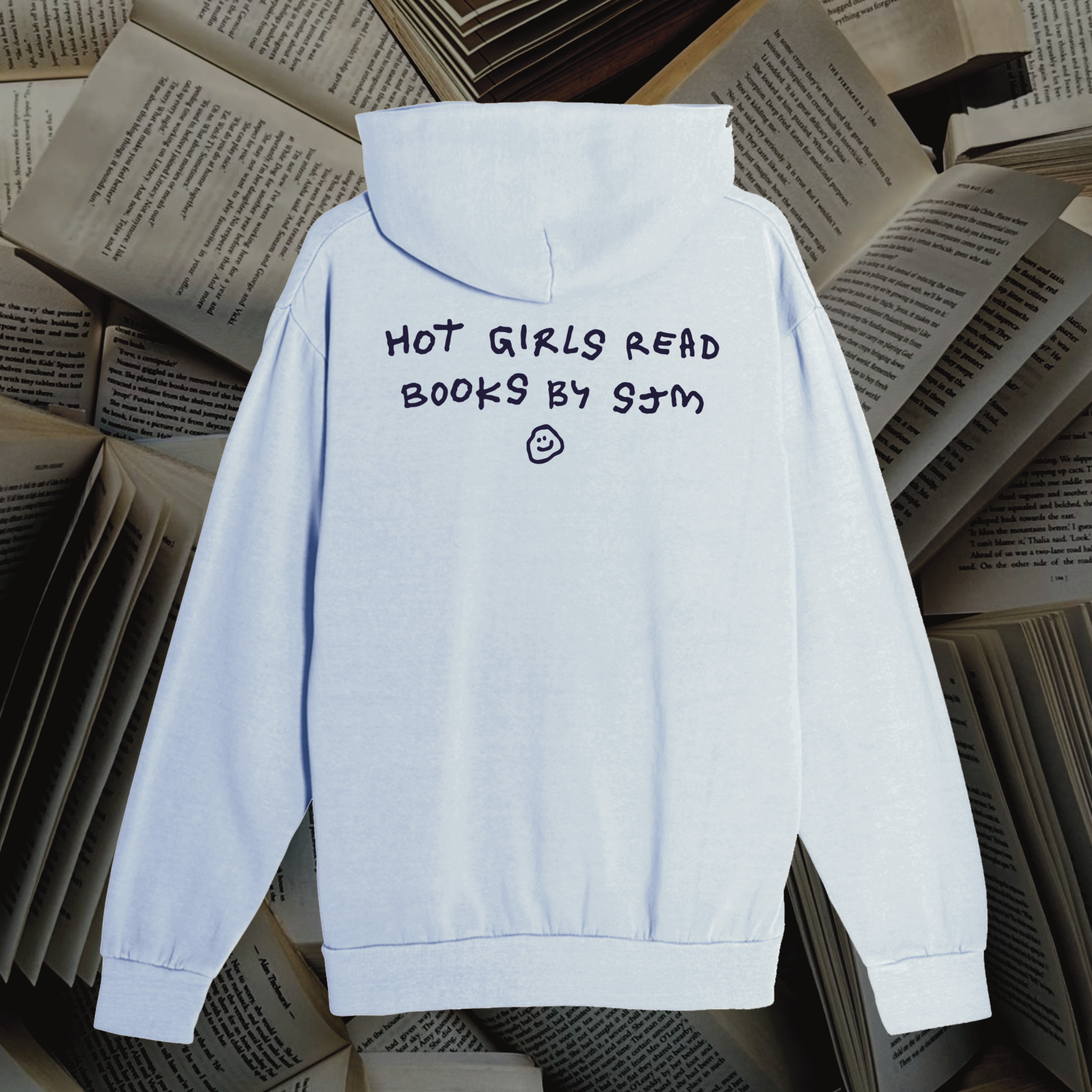 Hot Girls Read SJM Hoodie (BC)